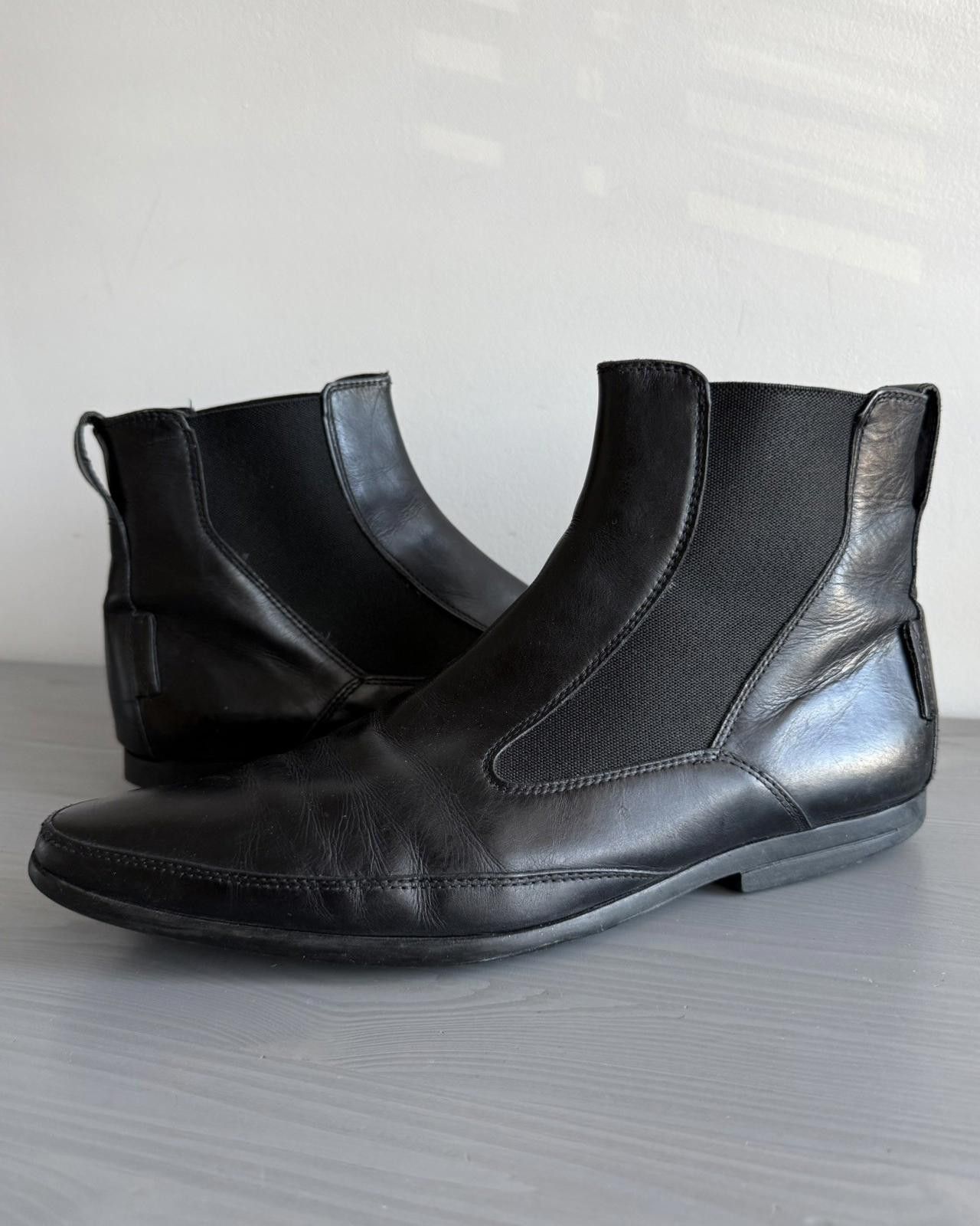 Dior Hedi Slimane Dior Homme Black Zip Boots — FW07 | Size EU 41