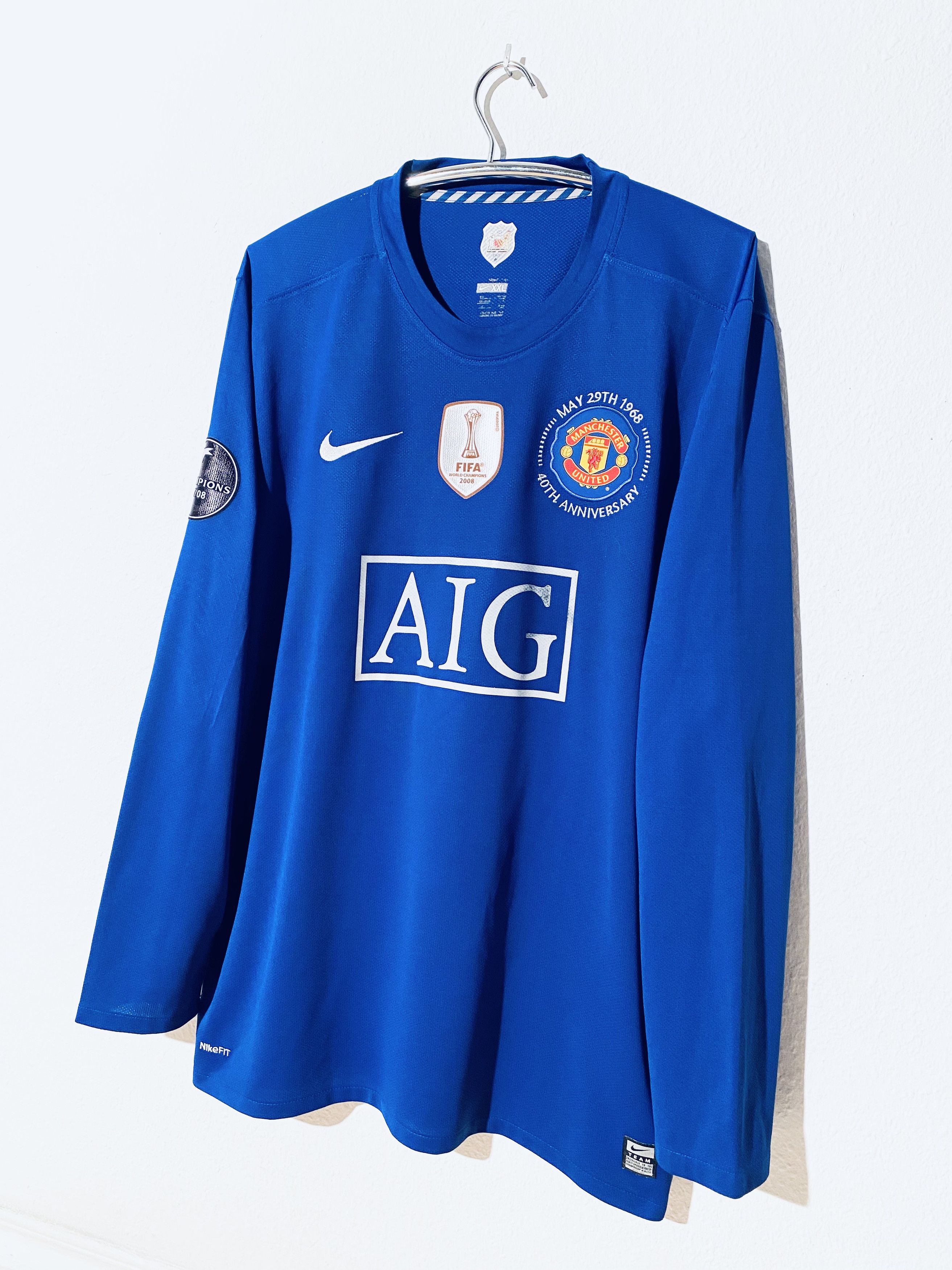 Nike Manchester United *Ronaldo* Third Jersey 2008 - 2009 Size US XXL / EU 58 / 5 - 3 Thumbnail