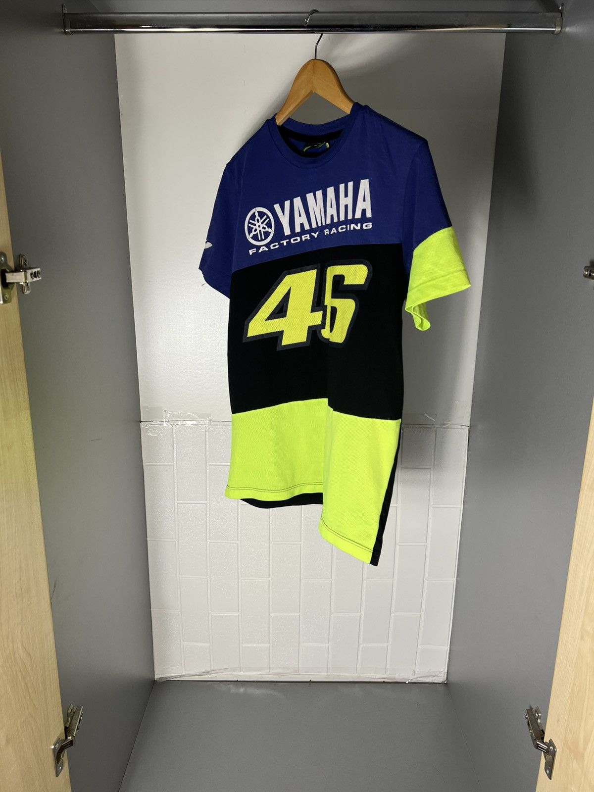 NASCAR VINTAGE YAMAHA FACTORY RACING MOTORCYCLE RETRO BIKE Y2K 90s Size US L / EU 52-54 / 3 - 7 Thumbnail