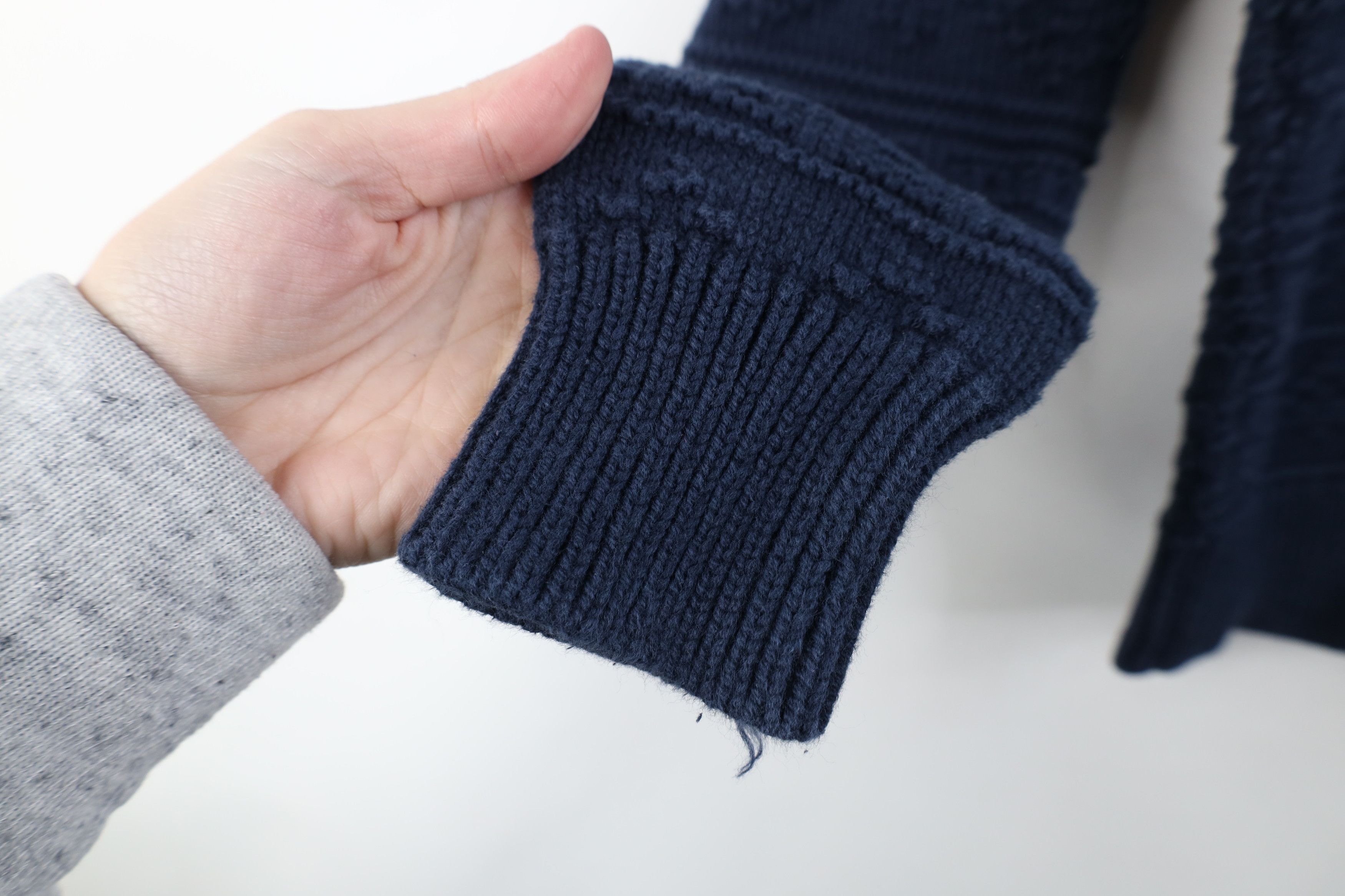J.Crew Vintage Y2K J Crew Guernsey Knit Fair Isle Sweater Blue Size US S / EU 44-46 / 1 - 7 Thumbnail