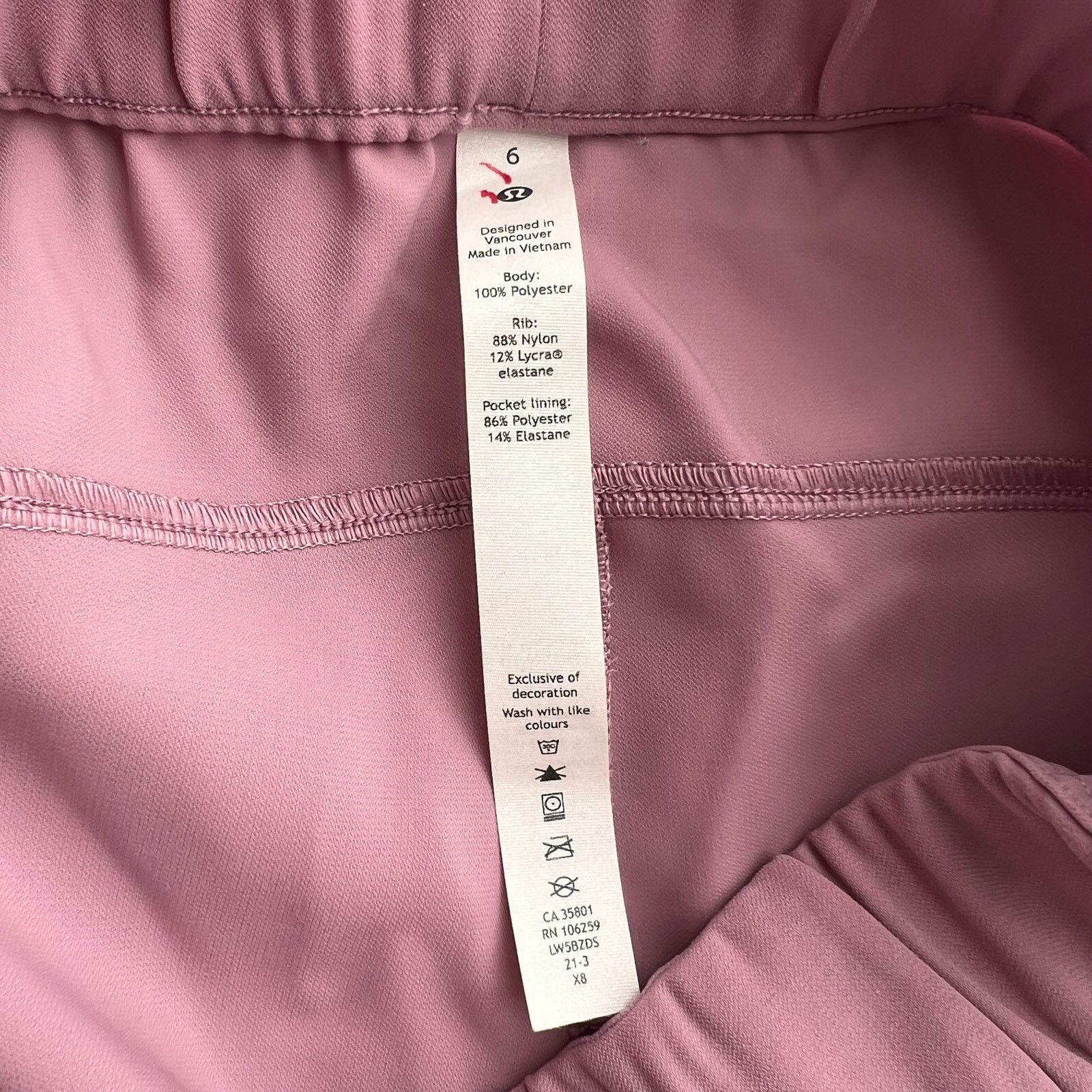 Lululemon Lululemon On the Fly Travel Stretch Jogger Pants, US6 Size 28" / US 6 / IT 42 - 6 Thumbnail