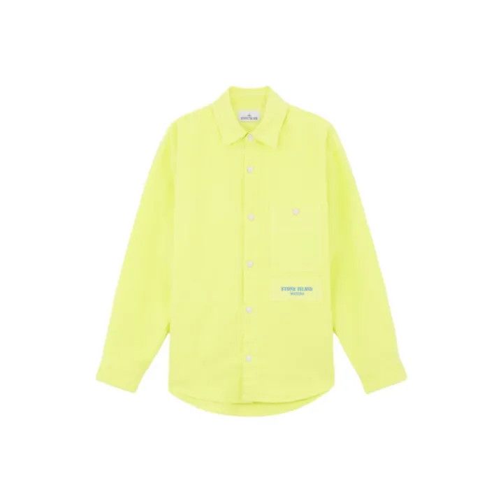 Stone Island Stone Island Marina Series Yellow Long Sleeve Shirt Size US L / EU 52-54 / 3 - 1 Thumbnail