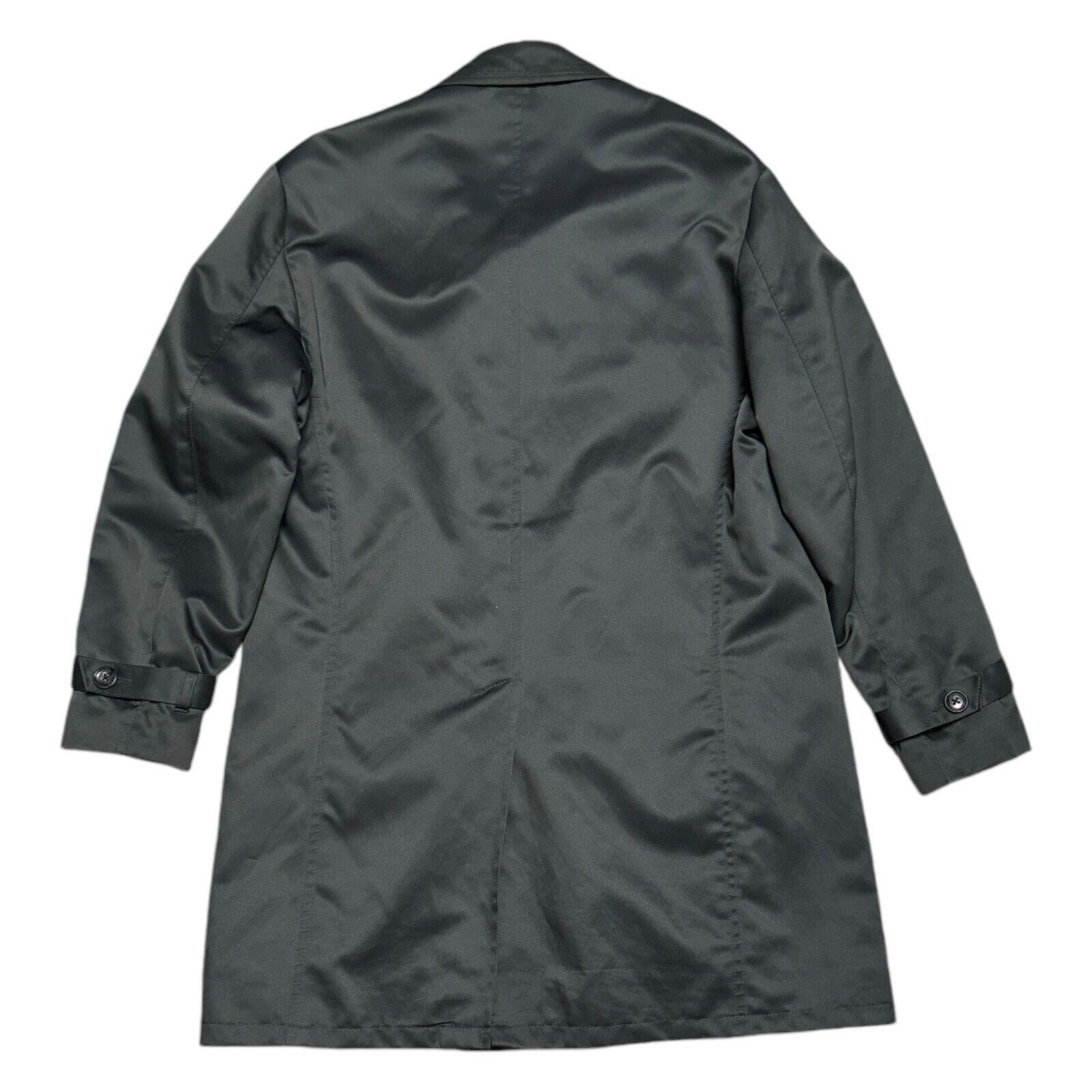 London Fog London Fog Lightweight Grey Long Trench Business Casual Coat Size US S / EU 44-46 / 1 - 3 Thumbnail