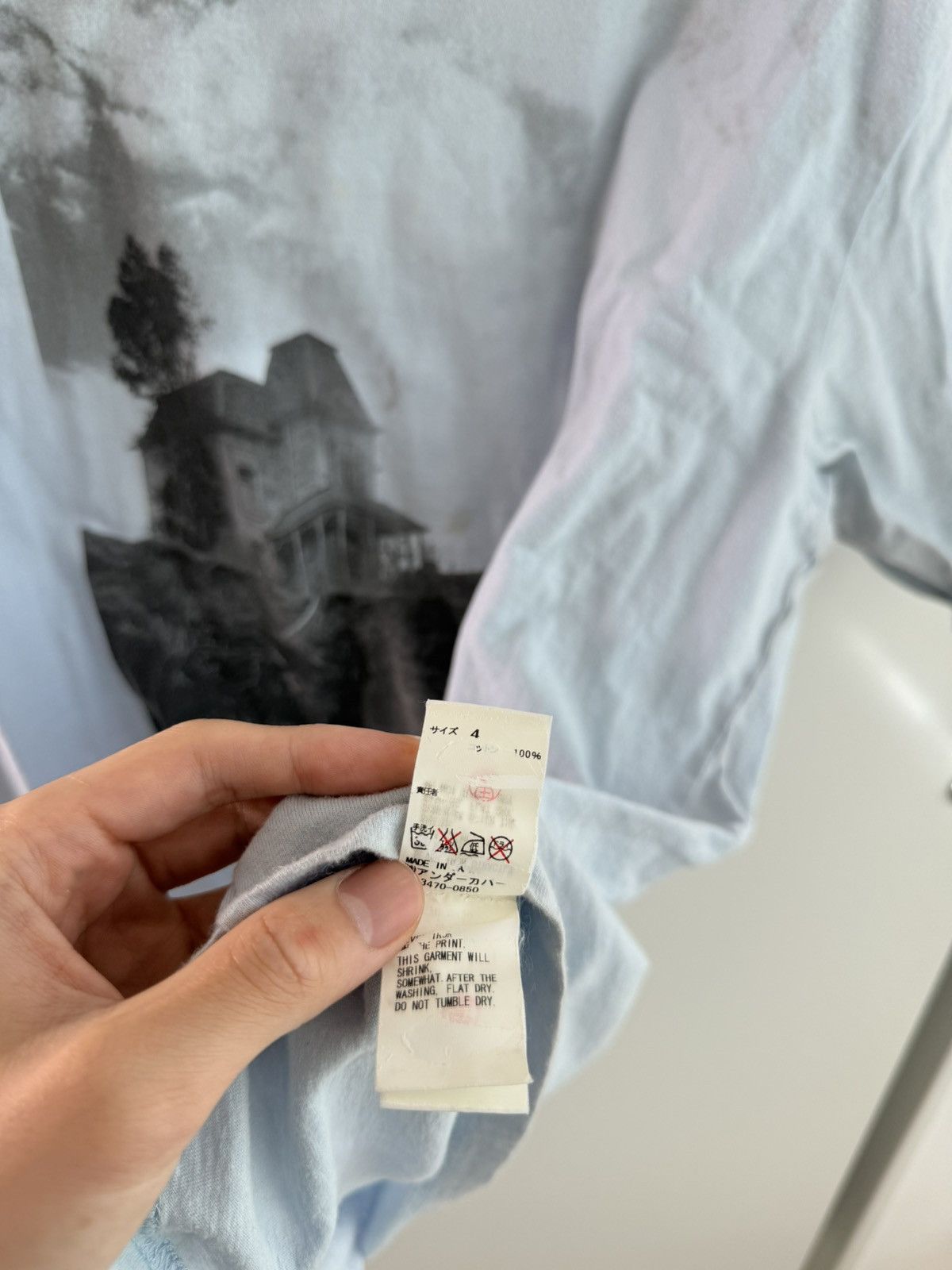 Undercover Undercover Psycho Bates House T Shirt Size US XL / EU 56 / 4 - 4 Thumbnail
