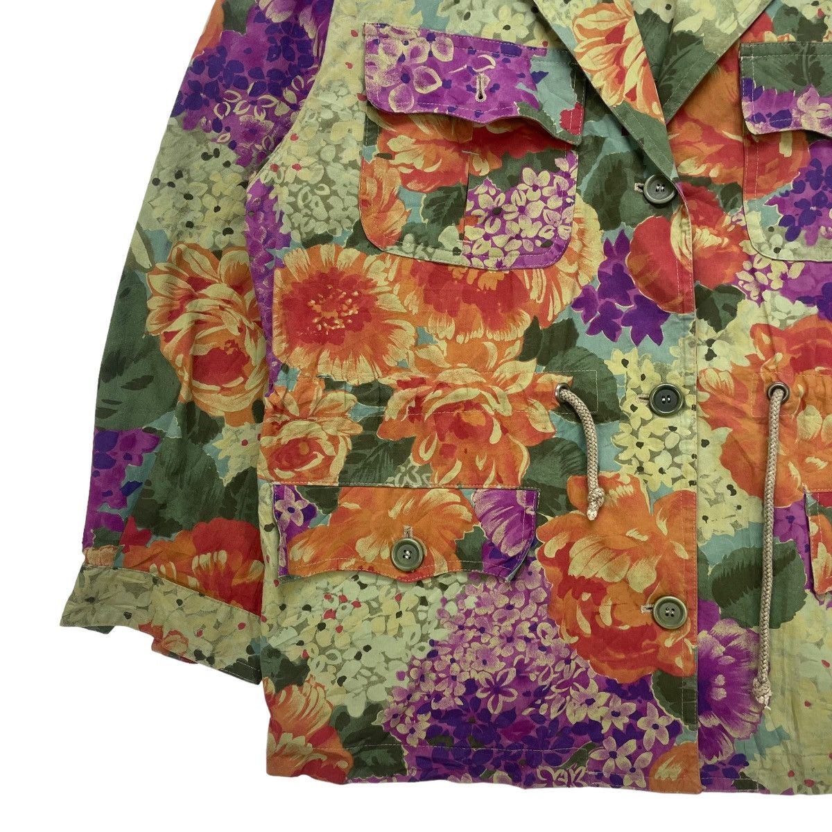 Henry Cotton's 🔥 Design By Hennry Cottons Fullprint Floral Multi Pocket Size L / US 10 / IT 46 - 7 Thumbnail