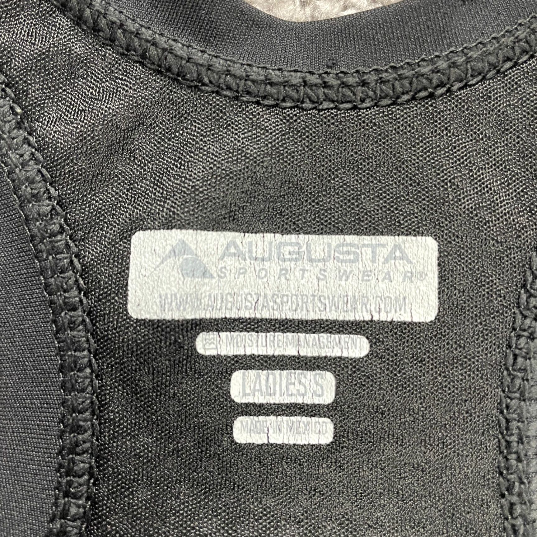 Augusta Sportswear Augusta Sports Tank Top Womens Small Black Halter Racerback Active Gym Shirt Sleeveless Strap Type Racerback Breather... Size S / US 4 / IT 40 - 4 Thumbnail
