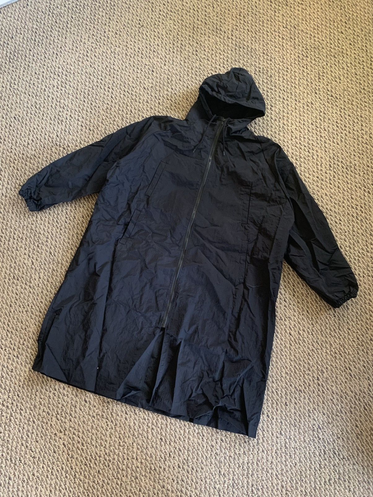 Yeezy Yeezy Gosha Vultures RC-01 Black Zip-Up Raincoat Size 3 Size US L / EU 52-54 / 3 - 2 Thumbnail