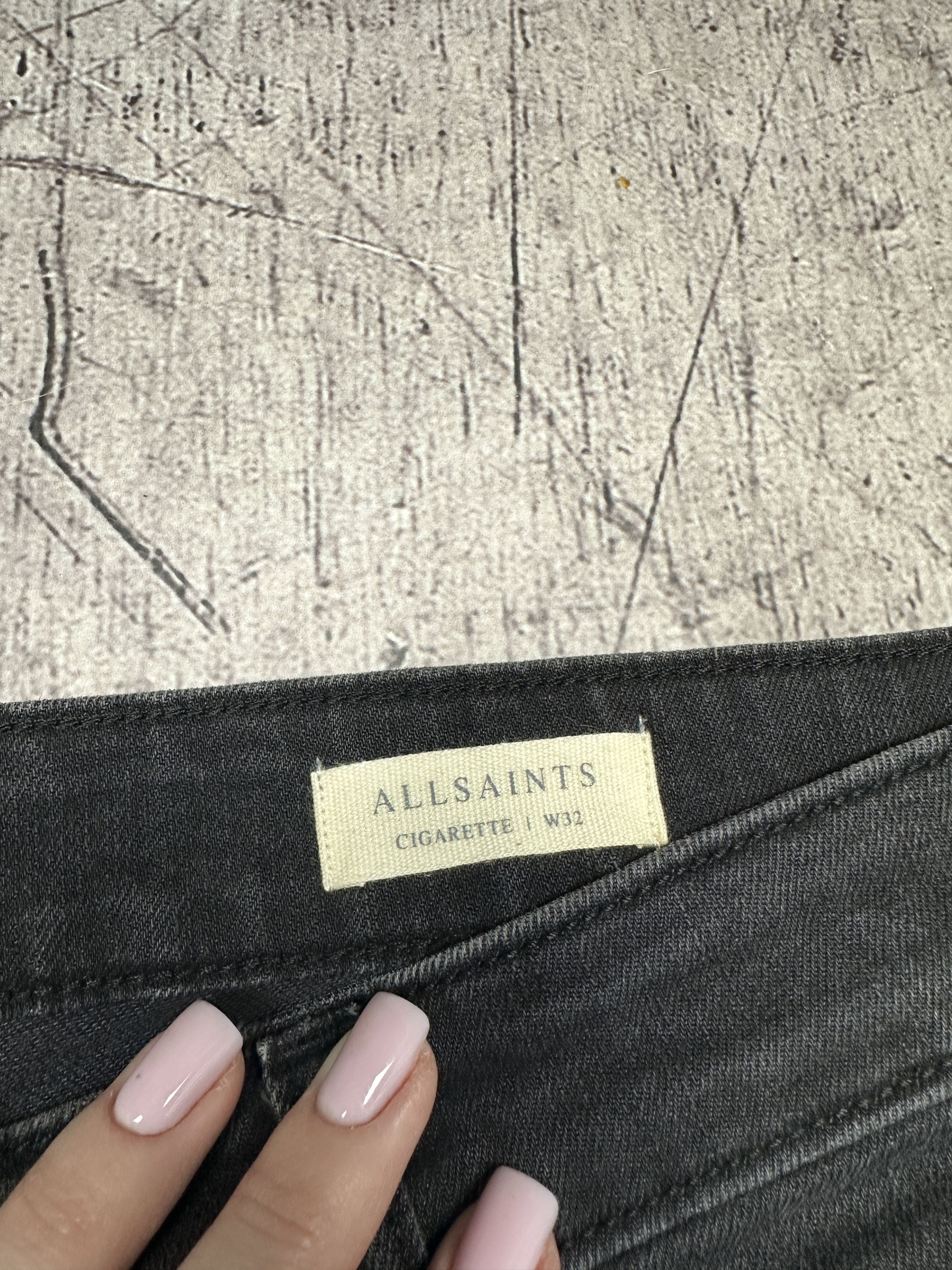 Allsaints Allsaints Mens Cigarette Denim Pants Jeans Size US 32 / EU 48 - 3 Thumbnail