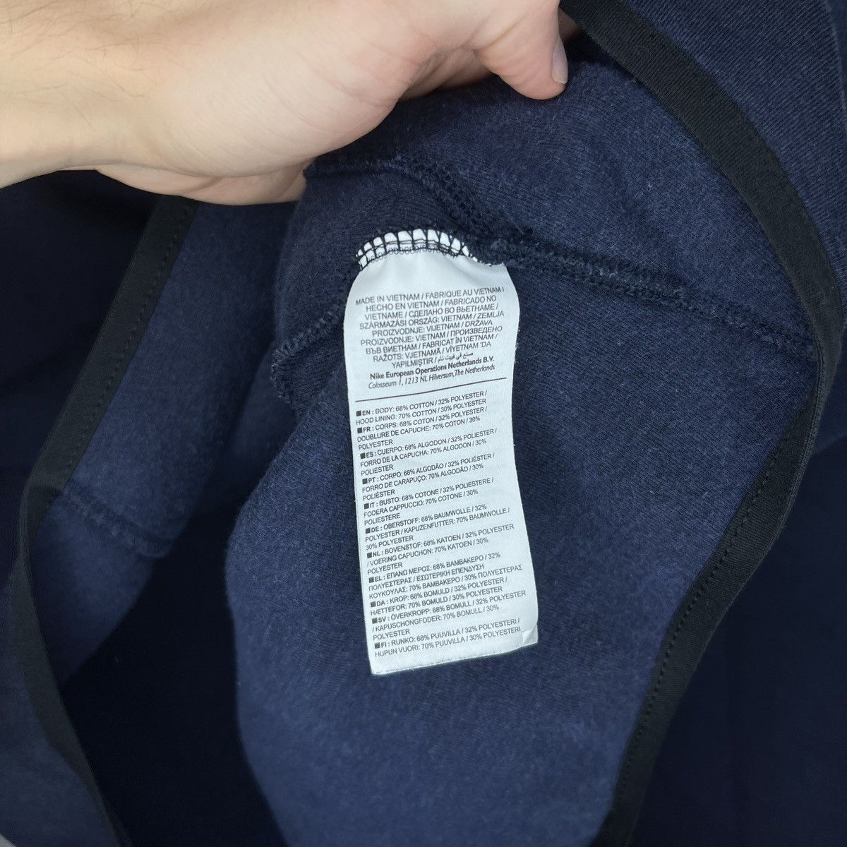 Nike Nike Tech Fleece Hoodie Dark Navy Jacket Zip Size US L / EU 52-54 / 3 - 6 Thumbnail