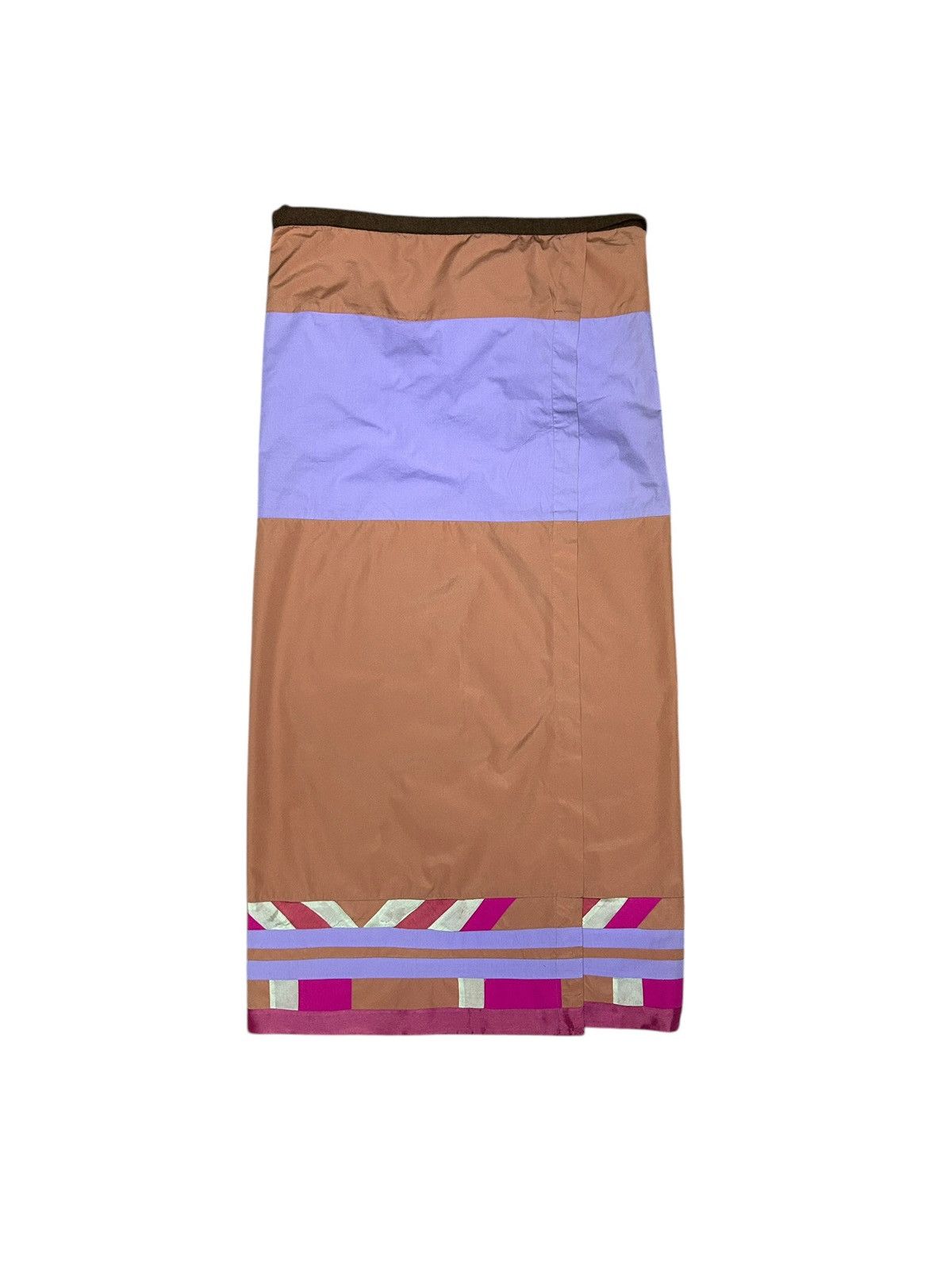 Comme des Garcons F/W 99 Patchwork Wrap Skirt Size 27" / US 4 / IT 40 - 1 Thumbnail
