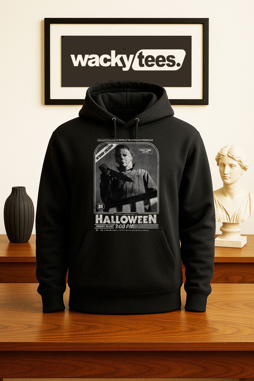 Other Halloween World Television Premiere Horror Tee Shirt Size US L / EU 52-54 / 3 - 4 Thumbnail