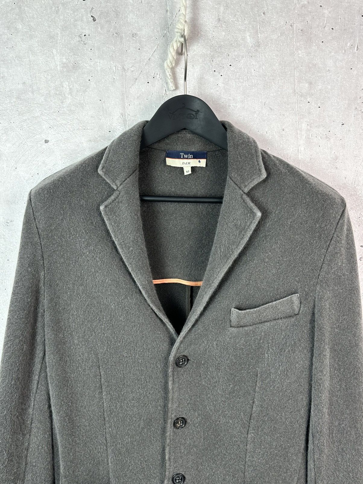 Other Twin D.D.M Cashmere Made in Italy Grey Men’s Blazer-Jacket Size US M / EU 48-50 / 2 - 2 Thumbnail