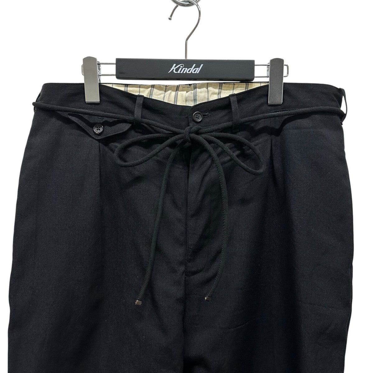 Yohji Yamamoto YOHJI YAMAMOTO/black/cupra/ Slacks Size US 33 - 3 Thumbnail