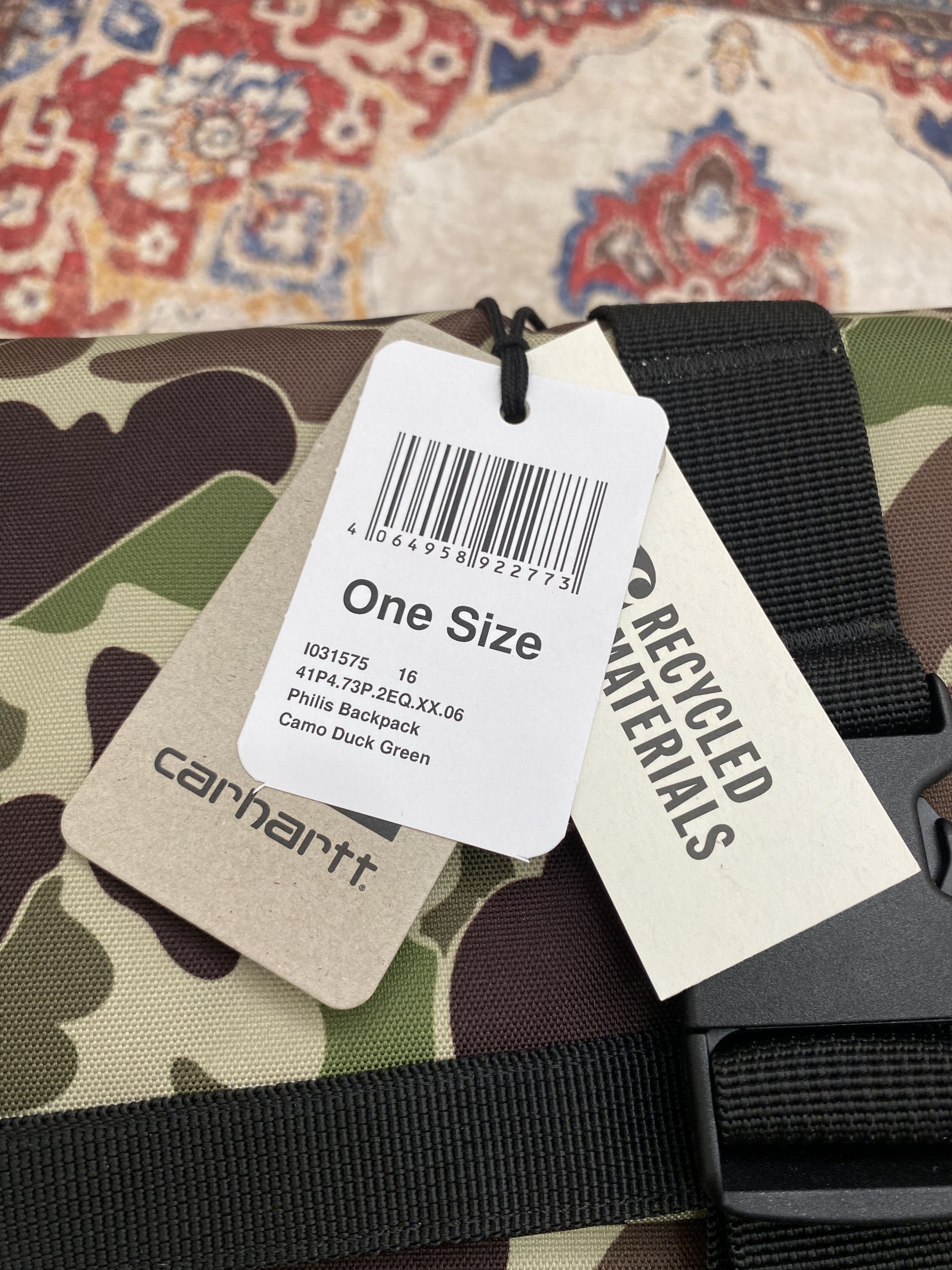 Carhartt Wip Carhartt WIP Philis Backpack - Camo Dark Green Size ONE SIZE - 8 Thumbnail