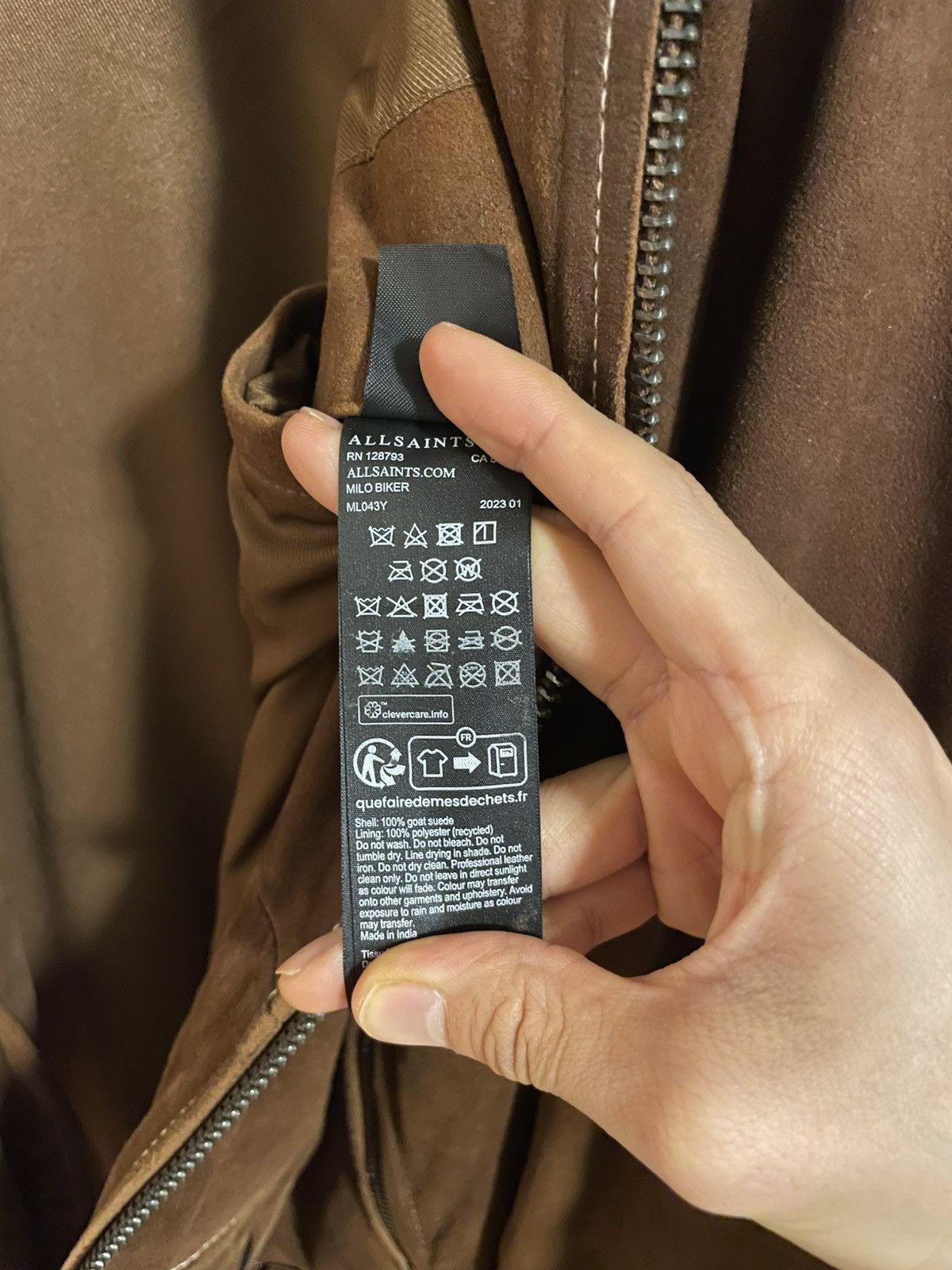 Allsaints Allsaints milo jacket Size US XS / EU 42 / 0 - 3 Thumbnail