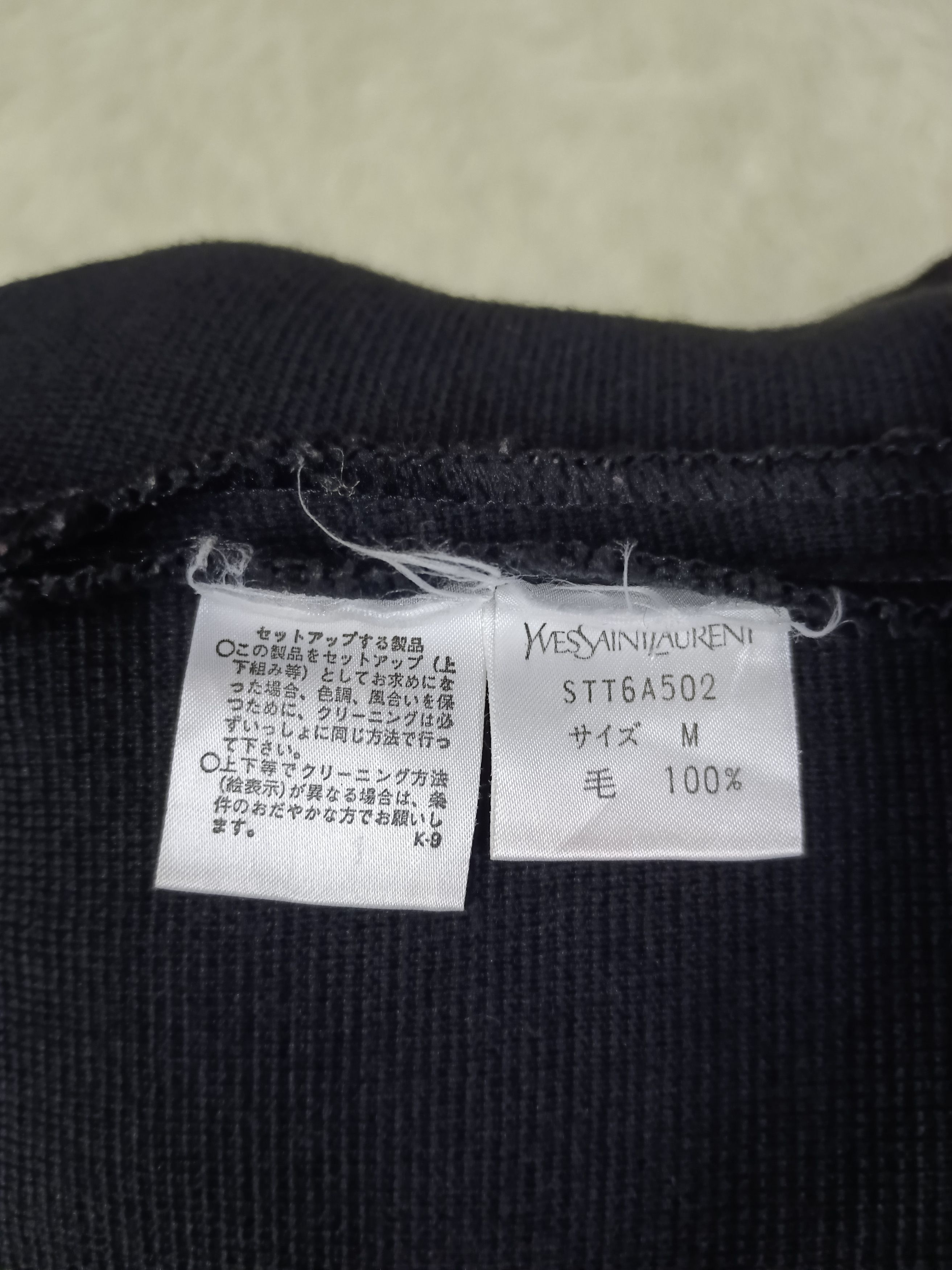 Yves Saint Laurent YVES SAINT LAURENT WOOL BLAZER Size M / US 6-8 / IT 42-44 - 7 Thumbnail