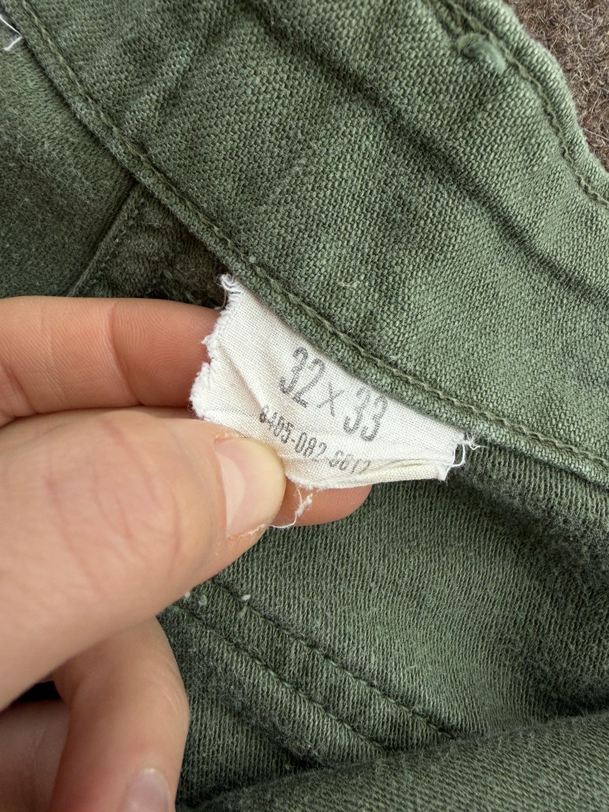 Other US Army Vietnam War Era Sateen OG-107 Shorts Size US 32 / EU 48 - 9 Thumbnail