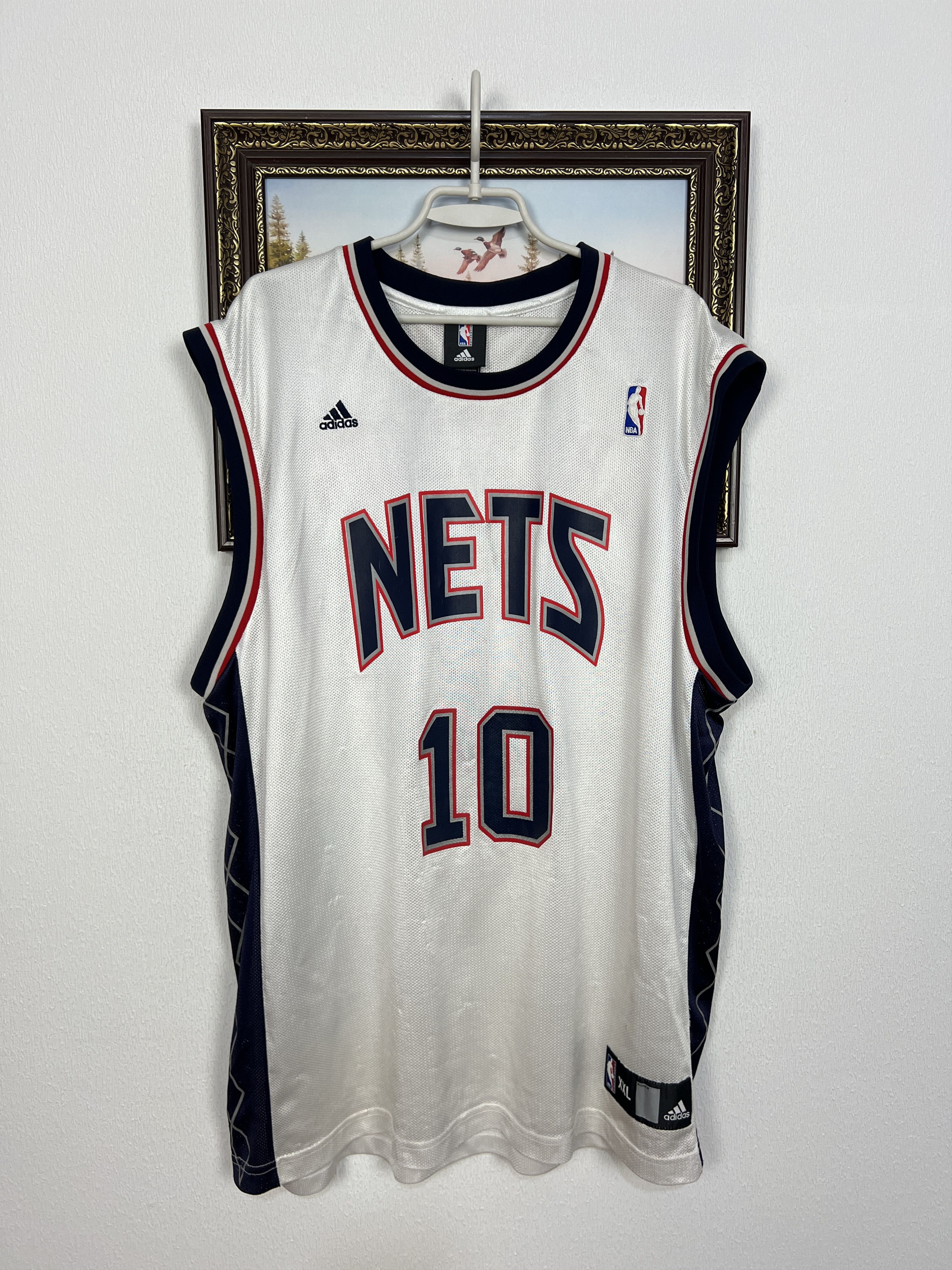 Adidas Vintage NBA New Jersey Nets #10 Armstrong Jersey Trikot Size US XXL / EU 58 / 5 - 1 Thumbnail