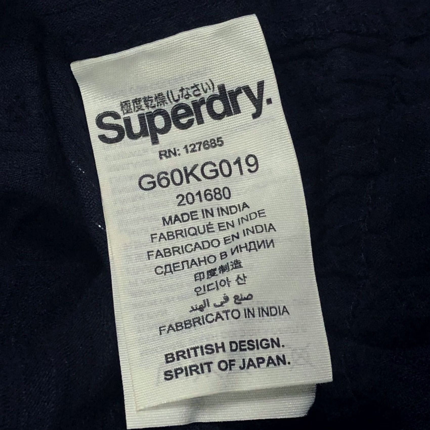Superdry Superdry Folk Embroidery Blouse Eclipse Navy Size Medium Women’s Short Sleeve Shirt Size M / US 6-8 / IT 42-44 - 6 Thumbnail