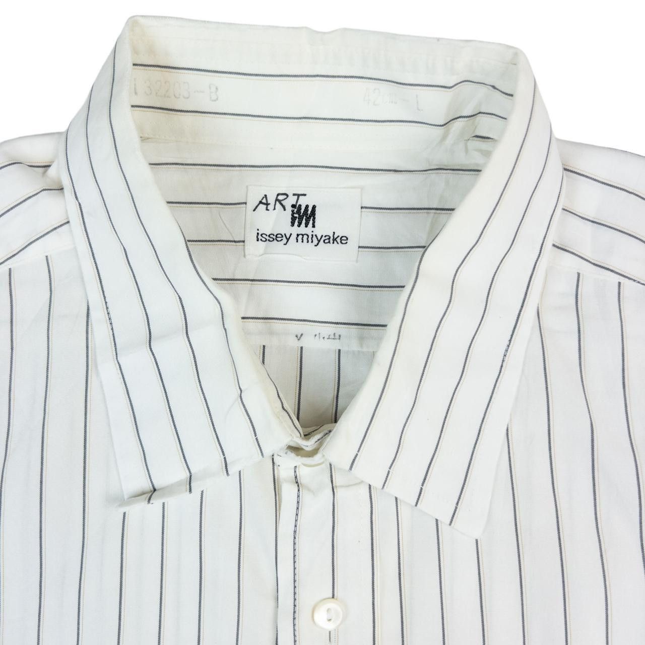 Issey Miyake Vintage Issey Miyake Long Sleeve Button Up Shirt Size L Size US L / EU 52-54 / 3 - 2 Thumbnail