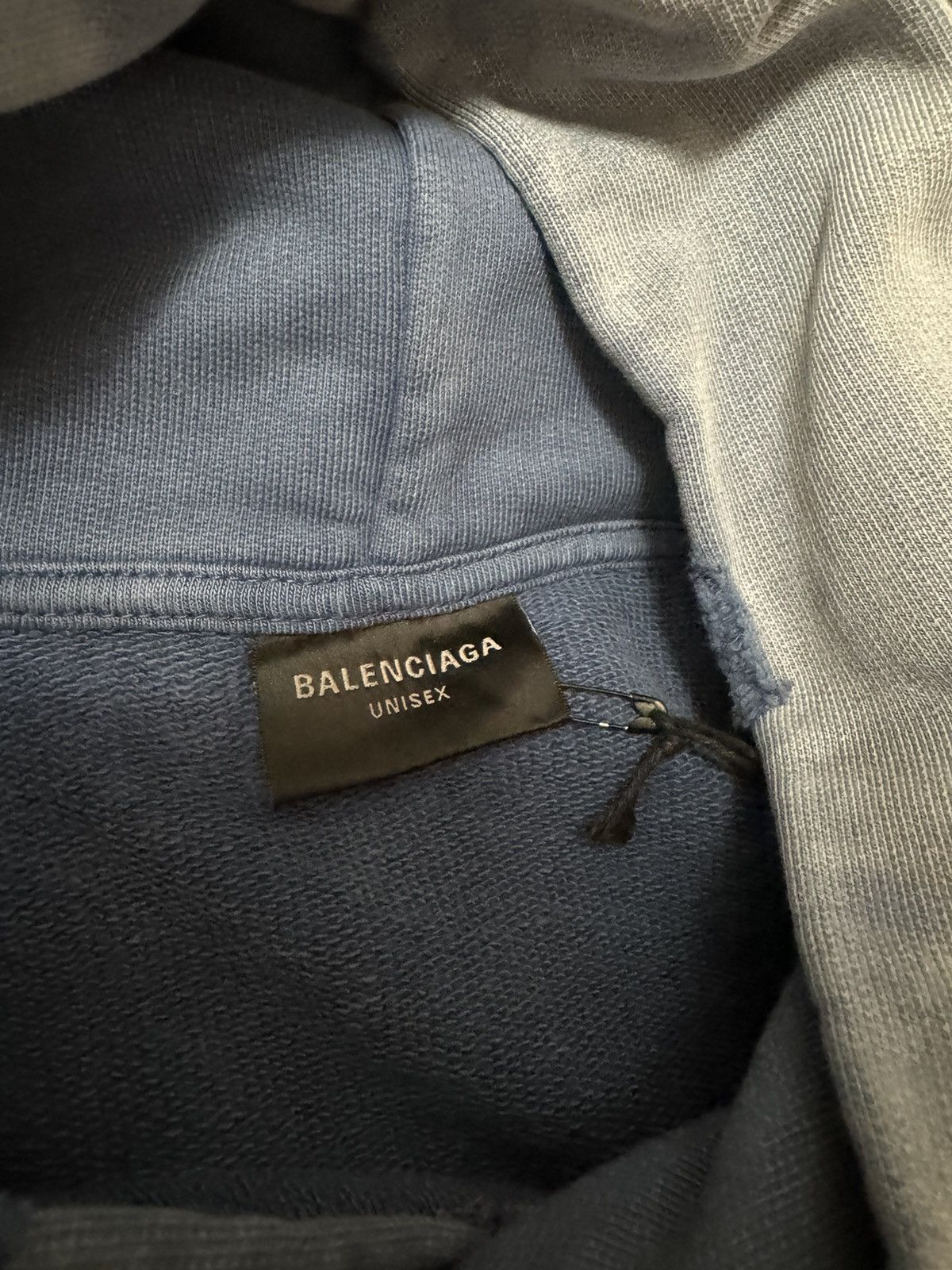 Balenciaga Balenciaga Be Kind Washed Blue Size US L / EU 52-54 / 3 - 5 Thumbnail