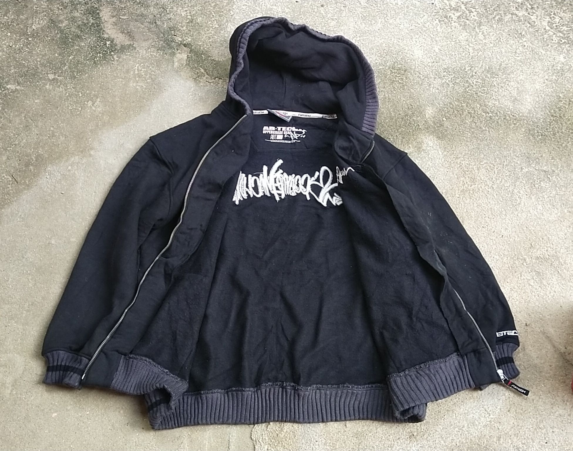 Japanese Brand Final Drop Rare Ab Tech Hoodies Size US XL / EU 56 / 4 - 7 Thumbnail