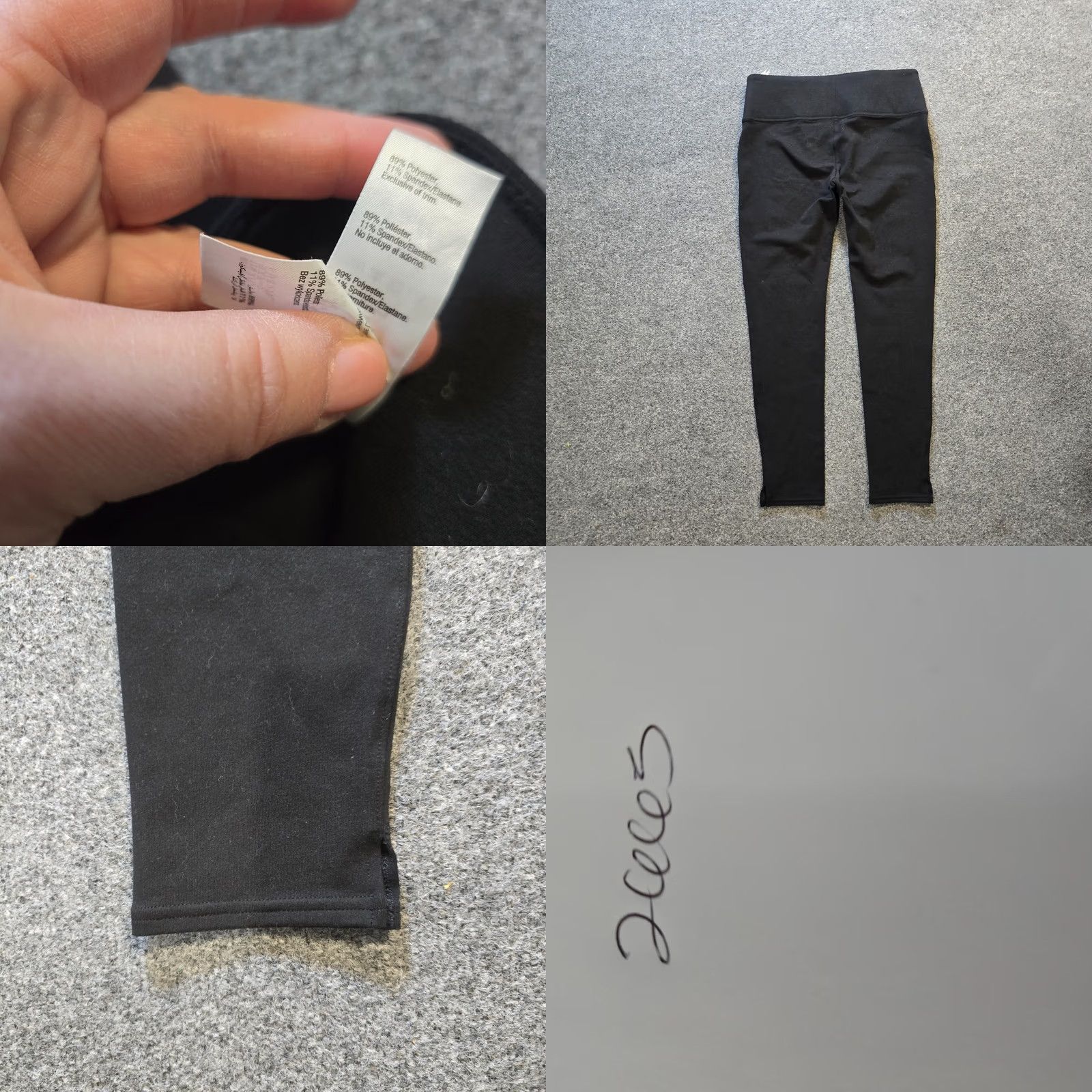 Spanx Spanx Leggings Womens Size L Black Pull On Cropped Capssule Stretch Compression Activewear Yoga Size 36" / US 14 / IT 50 - 8 Thumbnail