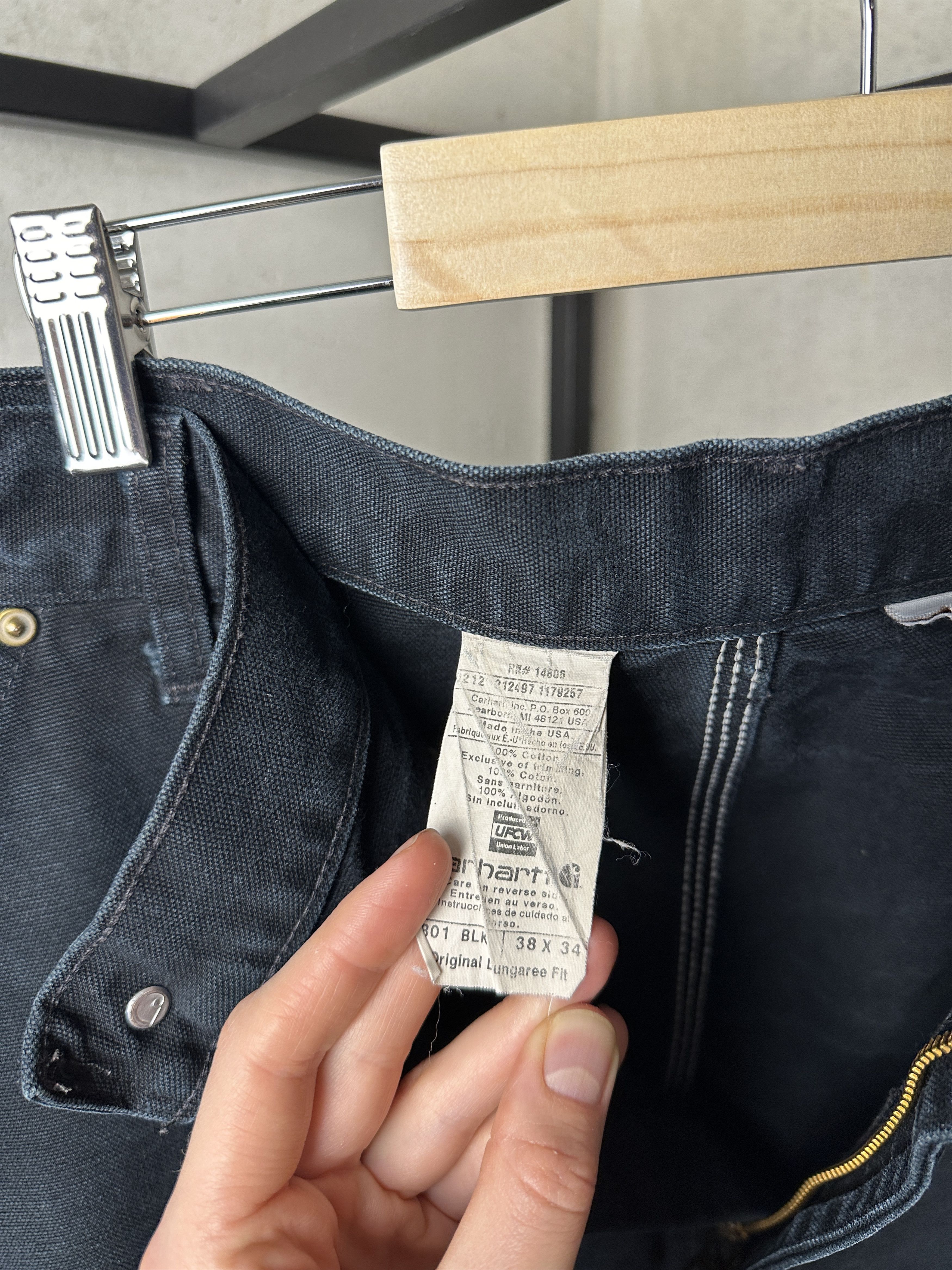 Carhartt Vintage Carhartt Made in Usa Lungaree Fit Customized Pants Size US 38 / EU 54 - 10 Thumbnail