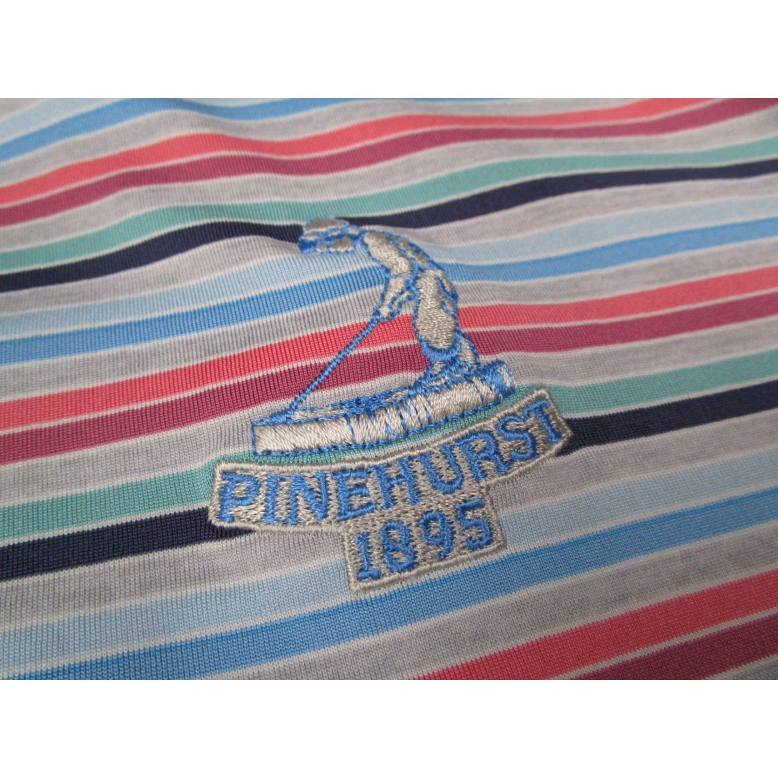 johnnie-O johnnie-O Shirt Mens Extra Large Blue Tristan Performance Polo Pinehurst Golf Size US XL / EU 56 / 4 - 3 Thumbnail