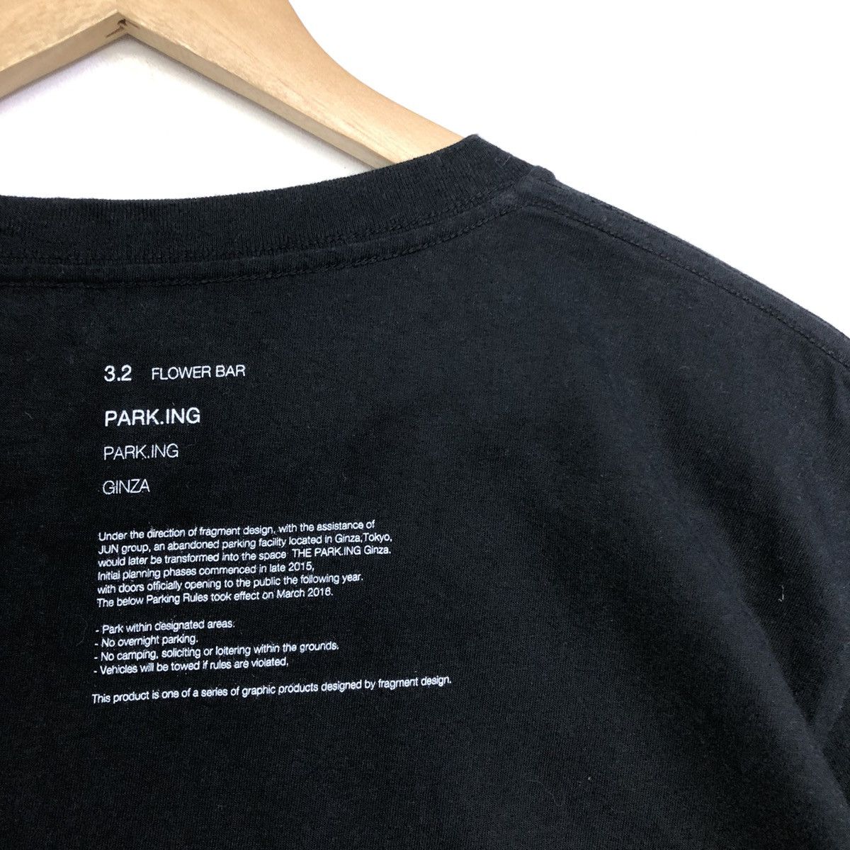 Fragment Design × Hiroshi Fujiwara × The PARK ING Ginza The Park Ing Ginza Box Logo By Hiroshi Fujiwara Tshirt Size US L / EU 52-54 / 3 - 8 Thumbnail