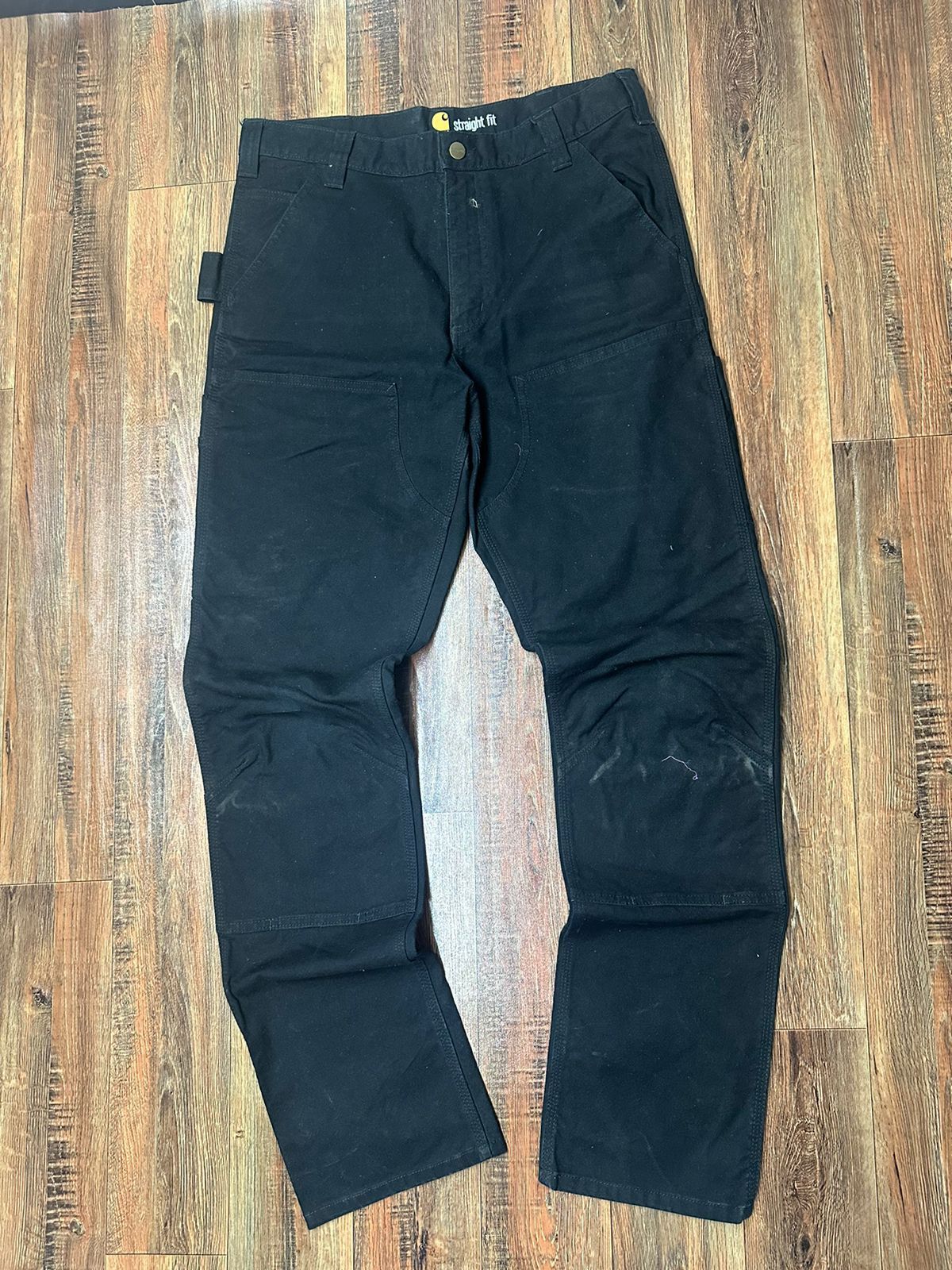 Carhartt × Vintage Vintage Carhartt double knee Straight Fit 34×34 Size US 34 / EU 50 - 1 Thumbnail