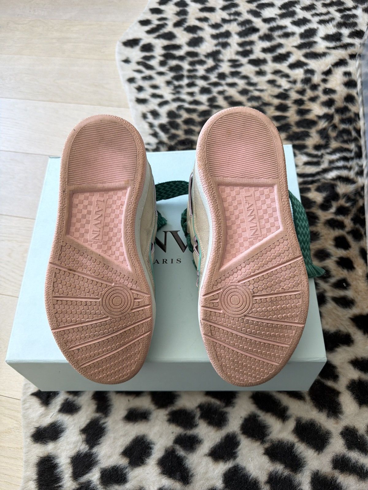 Lanvin Lanvin Curb Sneakers Size US 11 / IT 41 - 5 Thumbnail