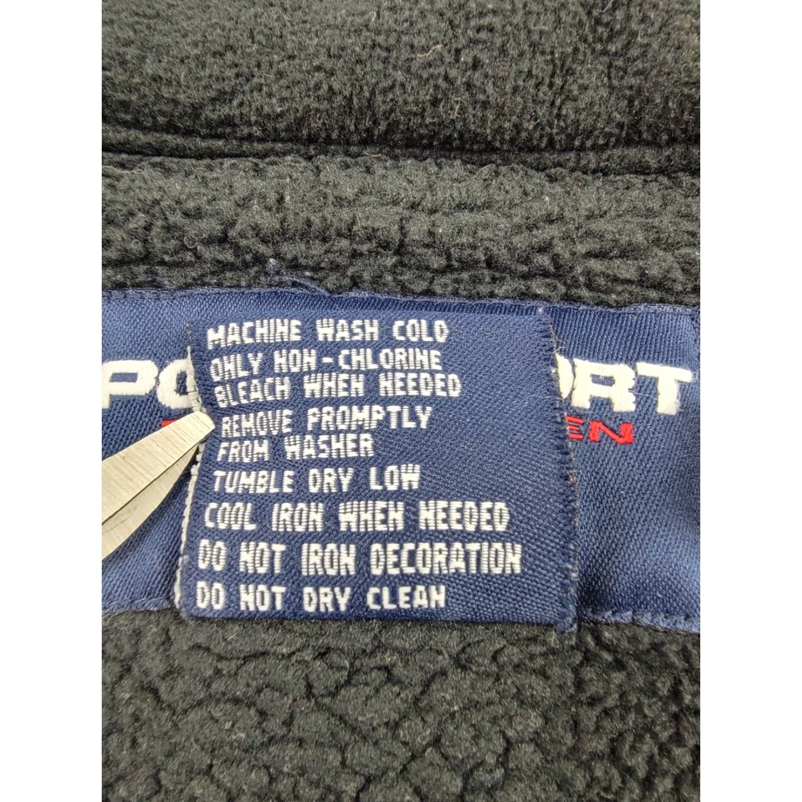 Polo Ralph Lauren Polo Ralph Lauren Sport Polo Sport Ralph Lauren Fleece Jacket Mens XL Black Full Zip Pockets Casual Size US XL / EU 56 / 4 - 6 Thumbnail