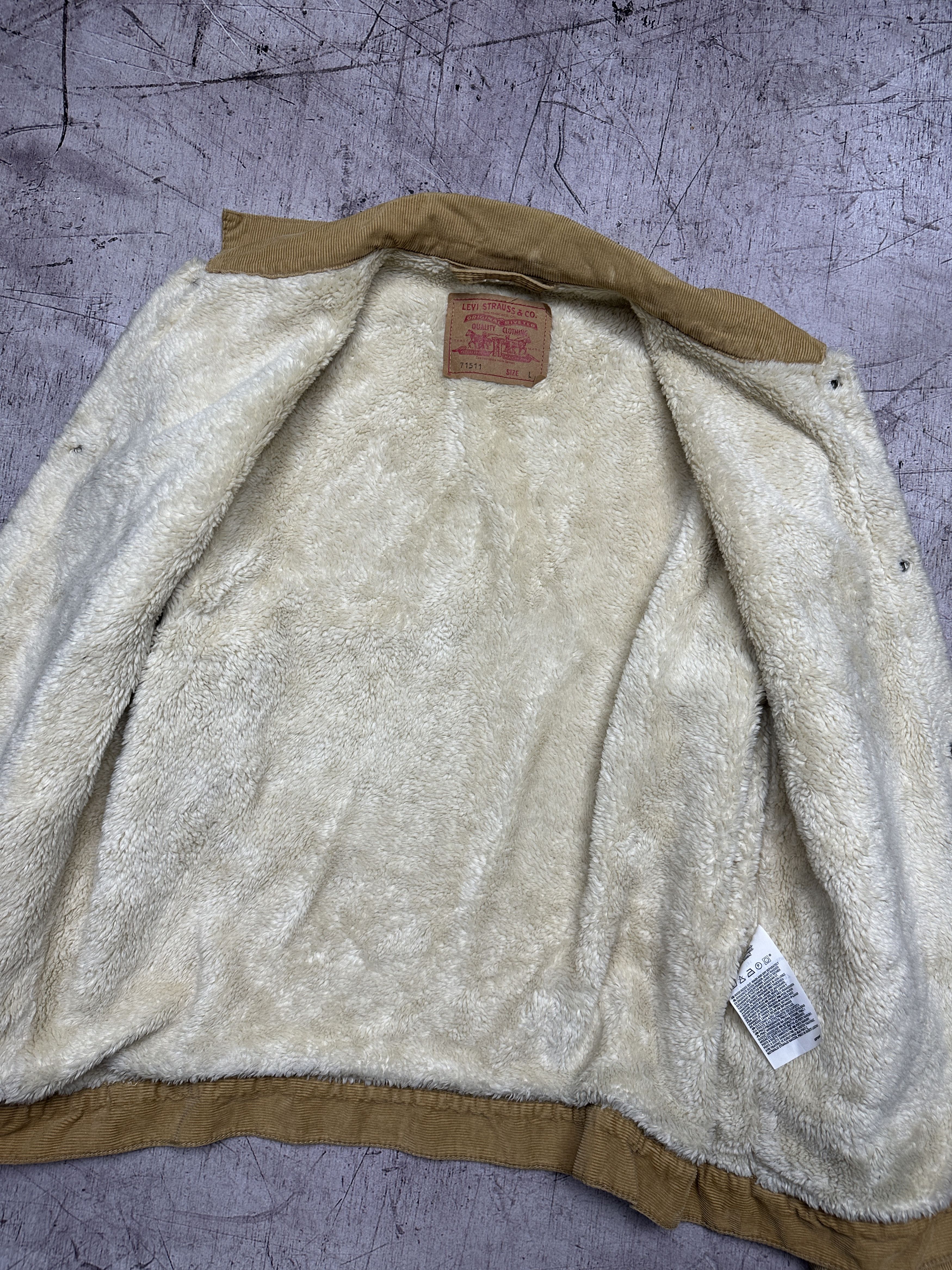 Other Levi's Vintage Mens Corduroy Denim Sherpa Jacket Size US L / EU 52-54 / 3 - 5 Thumbnail