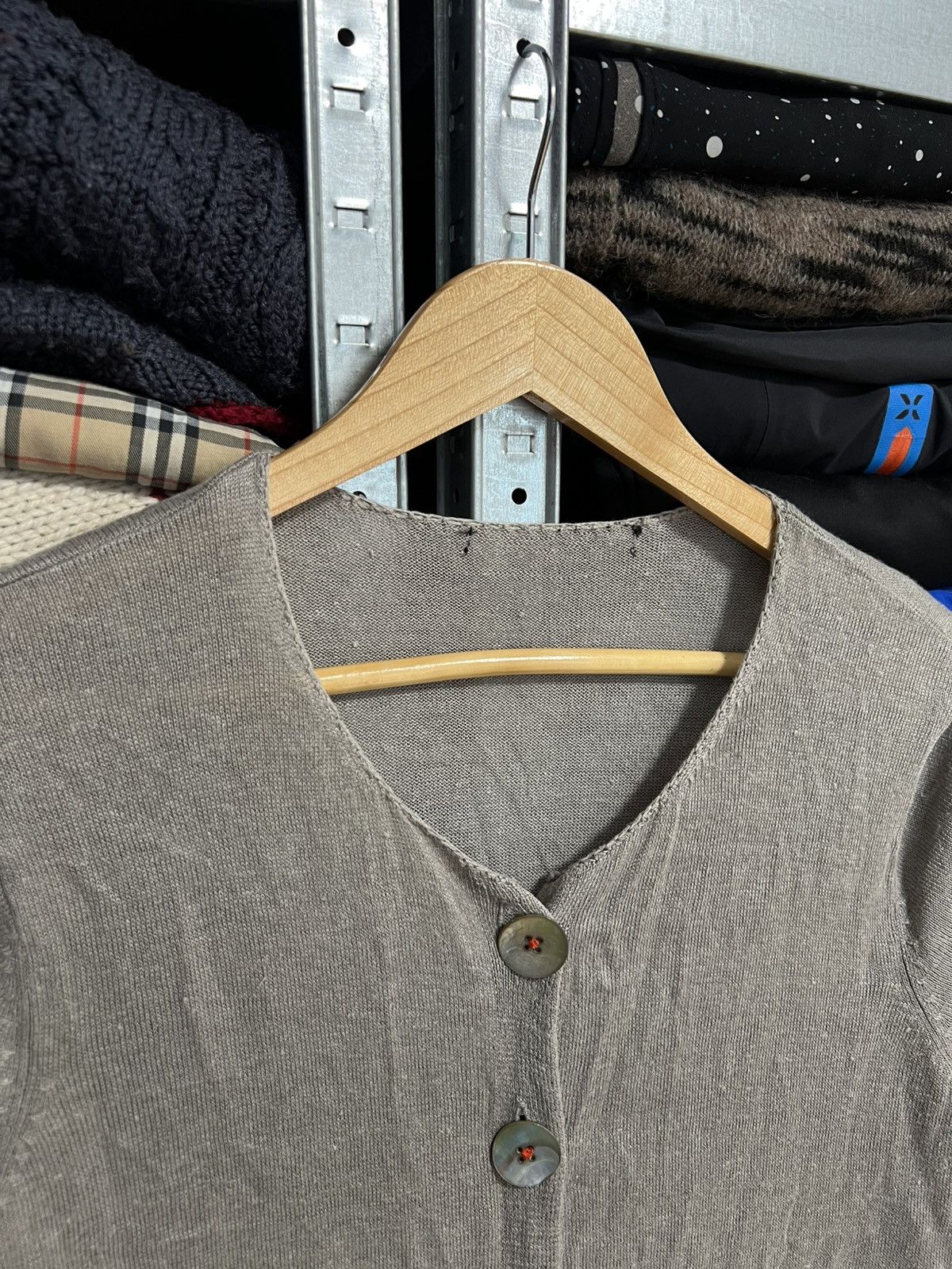 Gudrun Sjoden Gudrun Sjoden Size M Button Up Knit Cardigan Sweater Sjöden Size M / US 6-8 / IT 42-44 - 4 Thumbnail