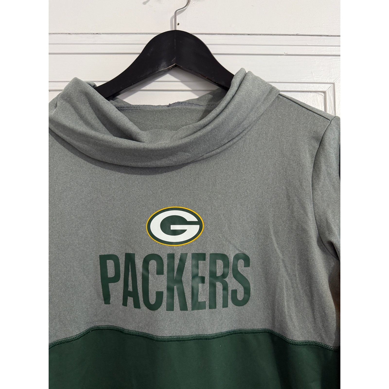 Nike Green Bay Packers Women's High-Neck Nike Sweatshirt Size S Size S / US 4 / IT 40 - 2 Thumbnail