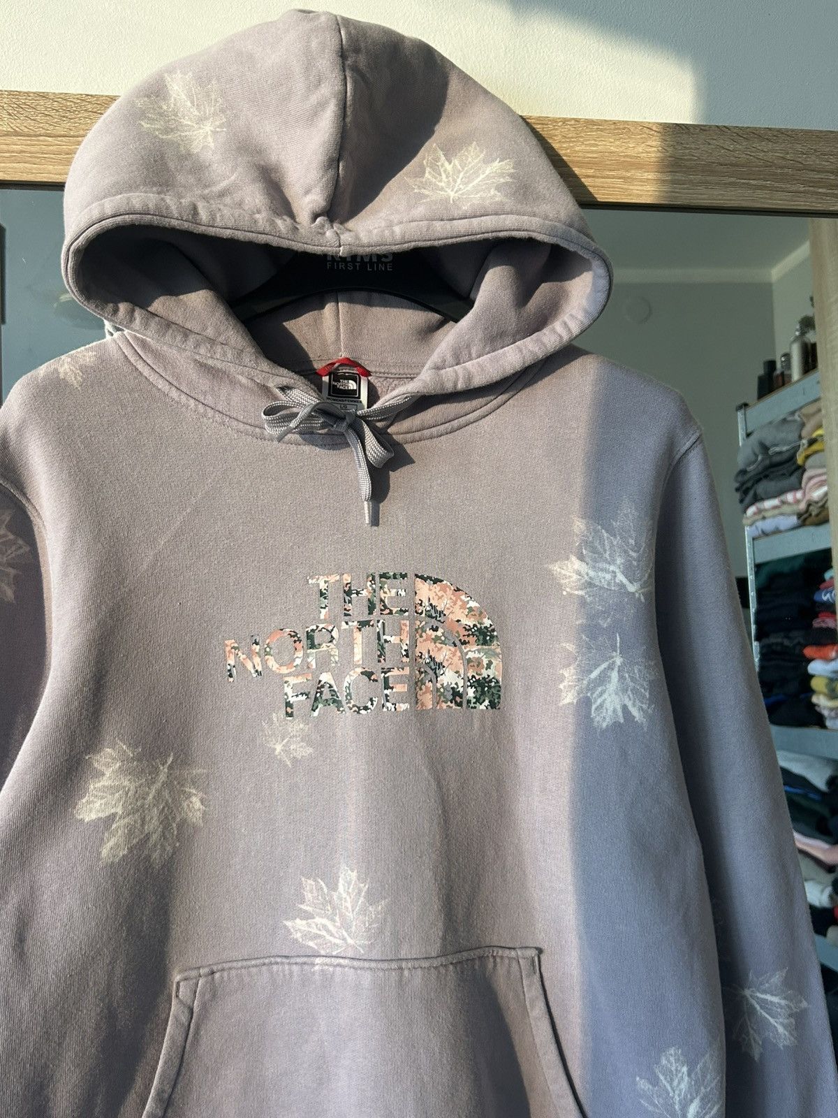 The North Face Vintage hoodie The North Face TNF big logo leaves custom Size L / US 10 / IT 46 - 6 Thumbnail