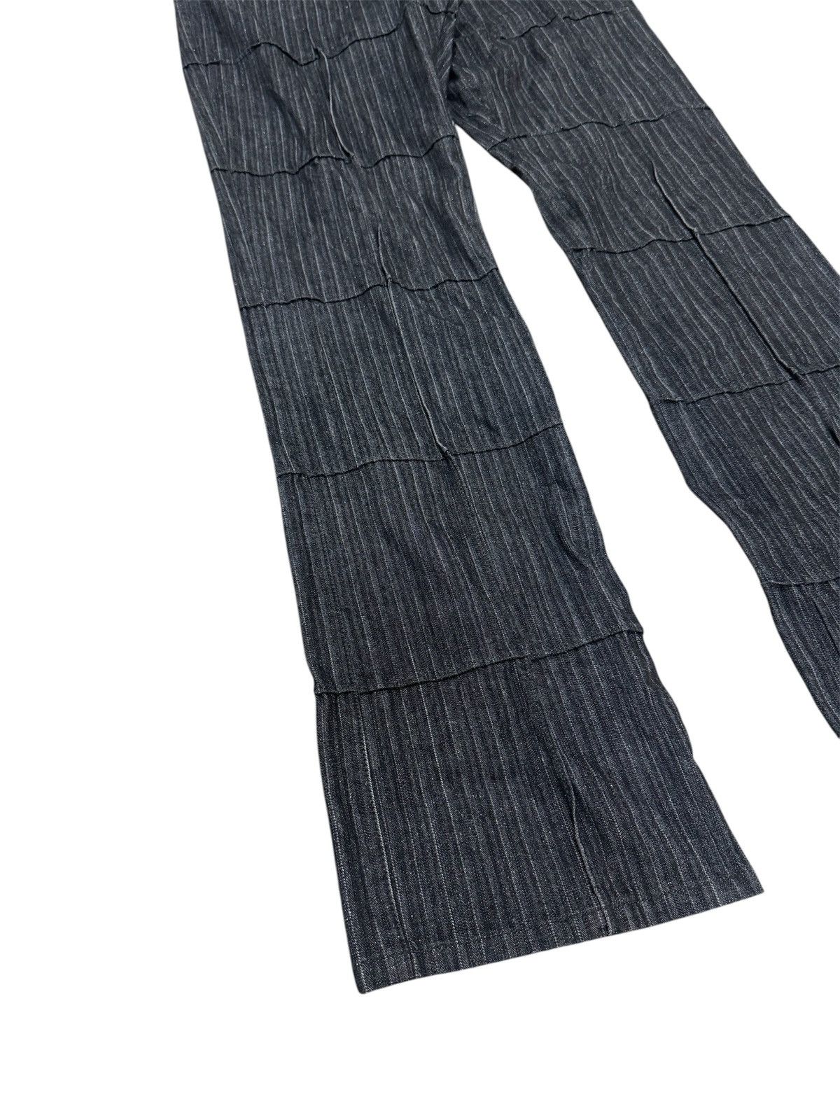 Hysteric Glamour × Vintage Vintage Michel Klein Homme Stripes Jeans Size US 32 / EU 48 - 2 Thumbnail