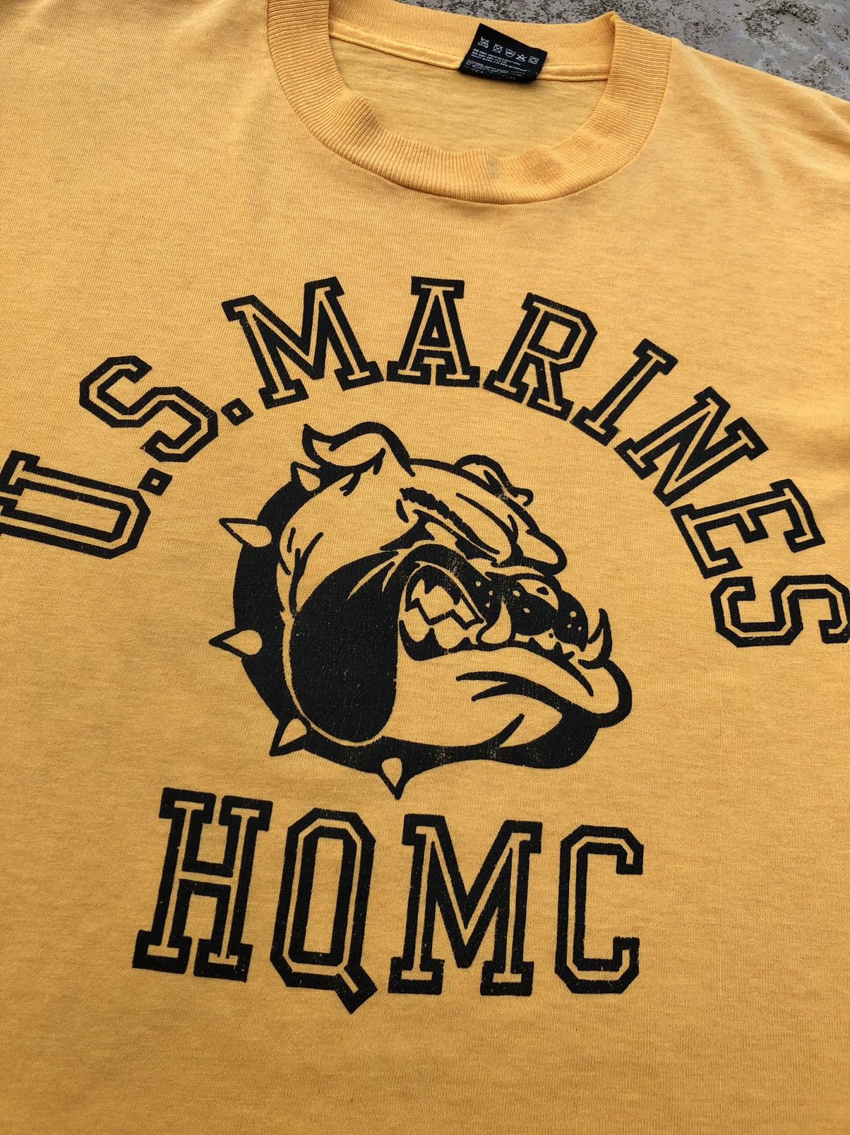 Fruit Of The Loom × Vintage VINTAGE US MARINES HQMC TEE Size US M / EU 48-50 / 2 - 7 Thumbnail