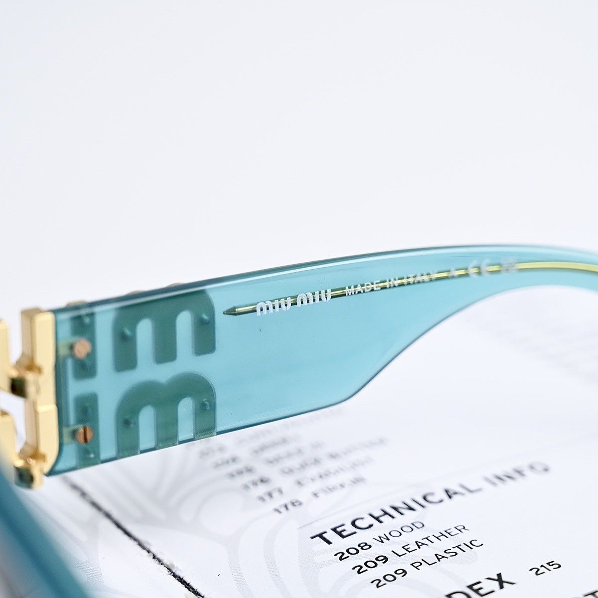 Miu Miu MIU MIU 0MU 09WS SUNGLASSES Size ONE SIZE - 4 Thumbnail