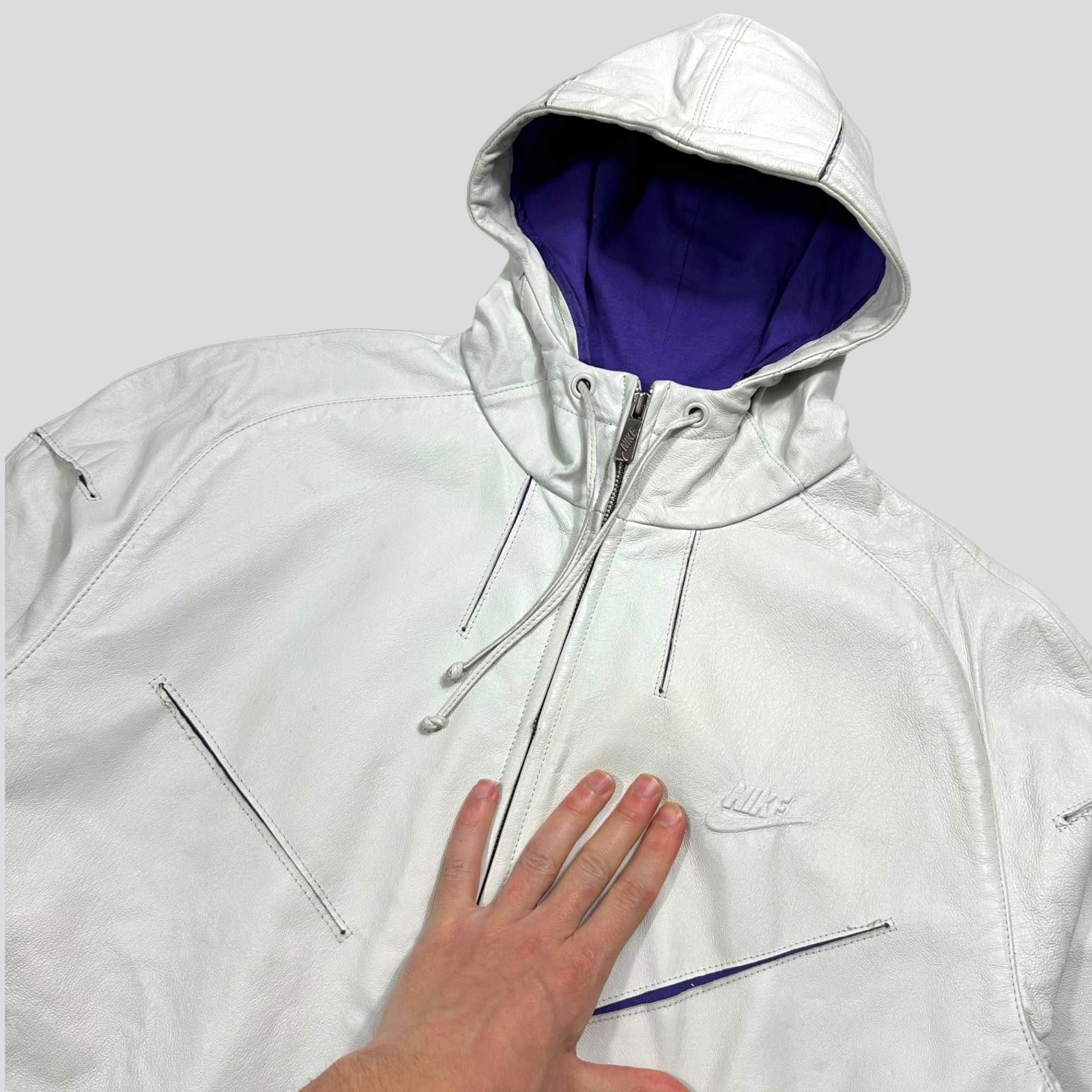 Nike Nike 2007 Tony Spackman Articulated Slice Leather Jacket - L Size US L / EU 52-54 / 3 - 9 Thumbnail