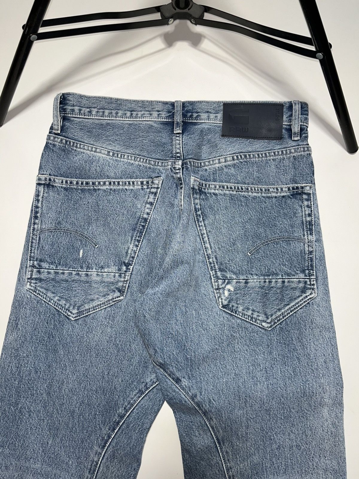 G-Star G-star RAW Arc 3D blue jeans Avant-Garr style Y2K Size US 30 / EU 46 - 8 Thumbnail