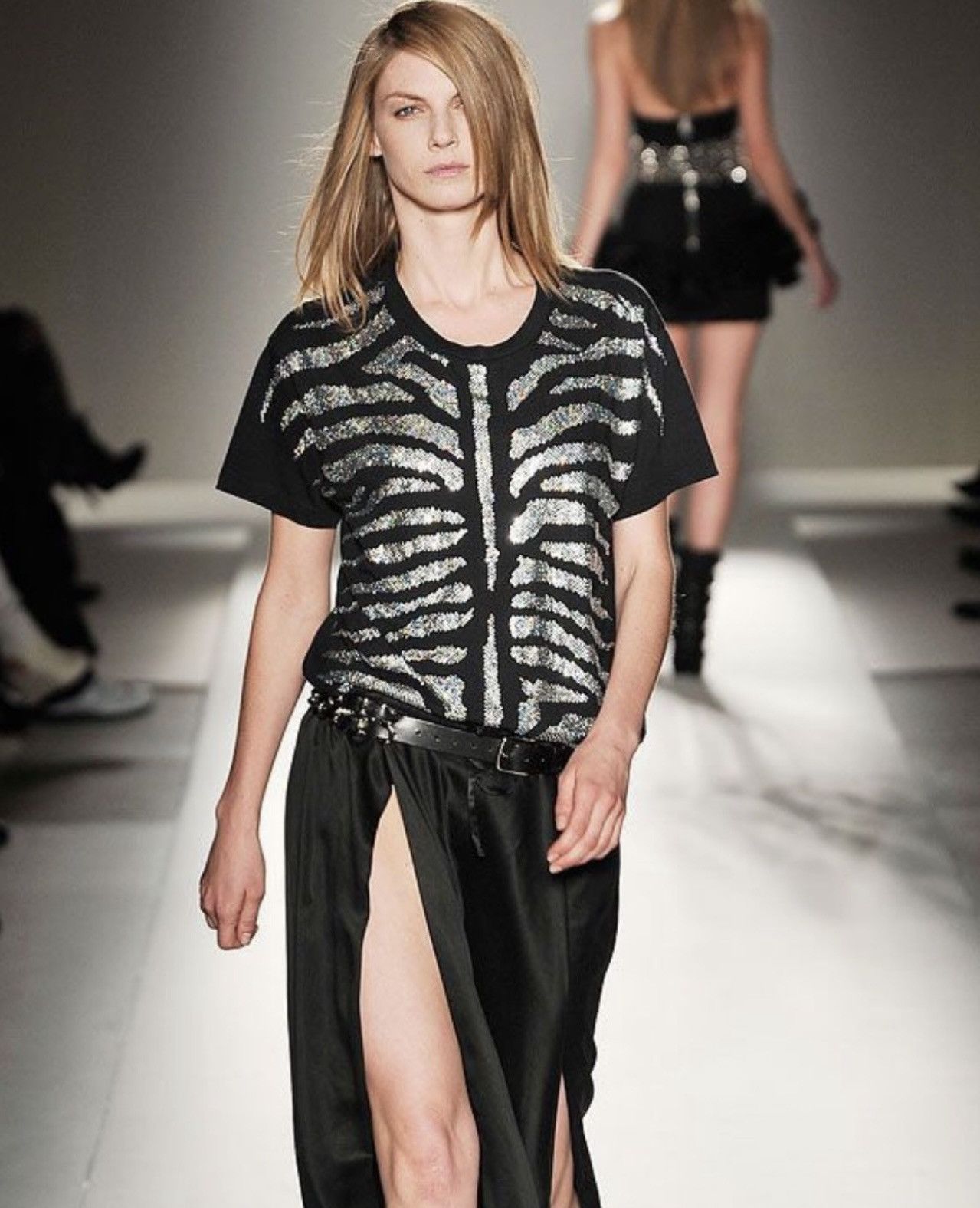 Balmain Balmain SS09 Zebra Crystal Pattern Shirt Size US L / EU 52-54 / 3 - 2 Thumbnail