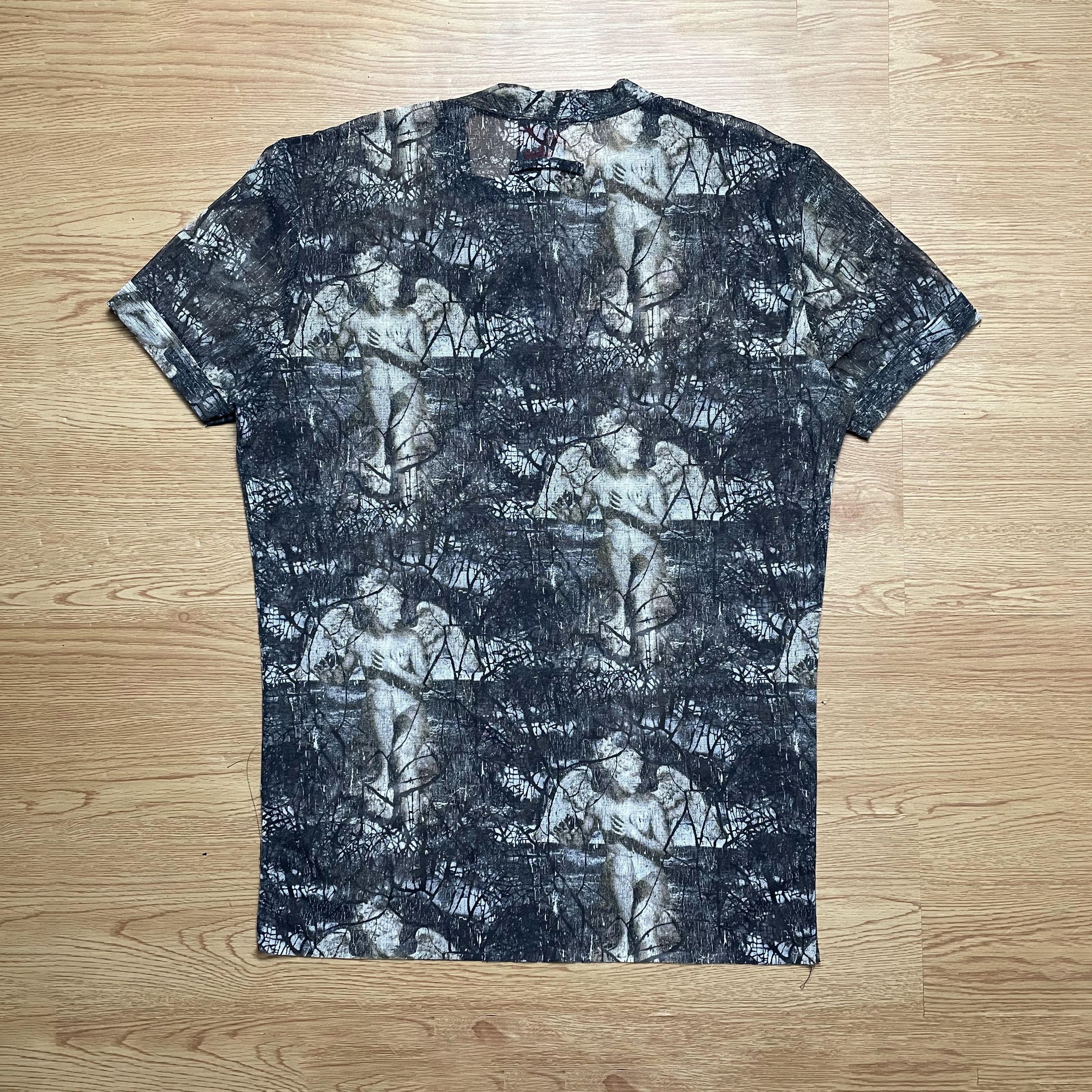 Jean Paul Gaultier Mesh Angel Y2K top