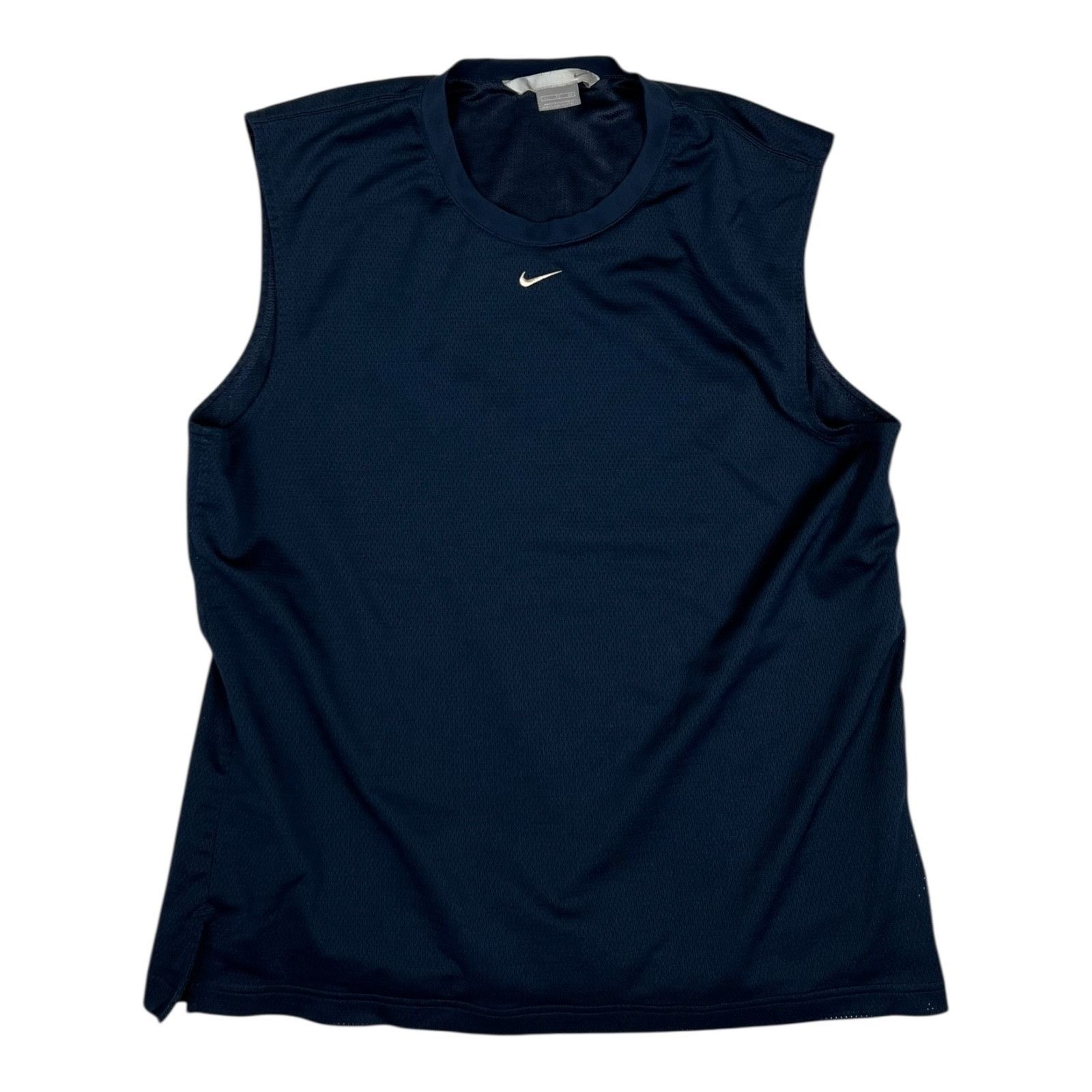Nike Vintage Nike Basketball Practice Blue Jersey Center Swoosh M Size US XL / EU 56 / 4 - 1 Thumbnail