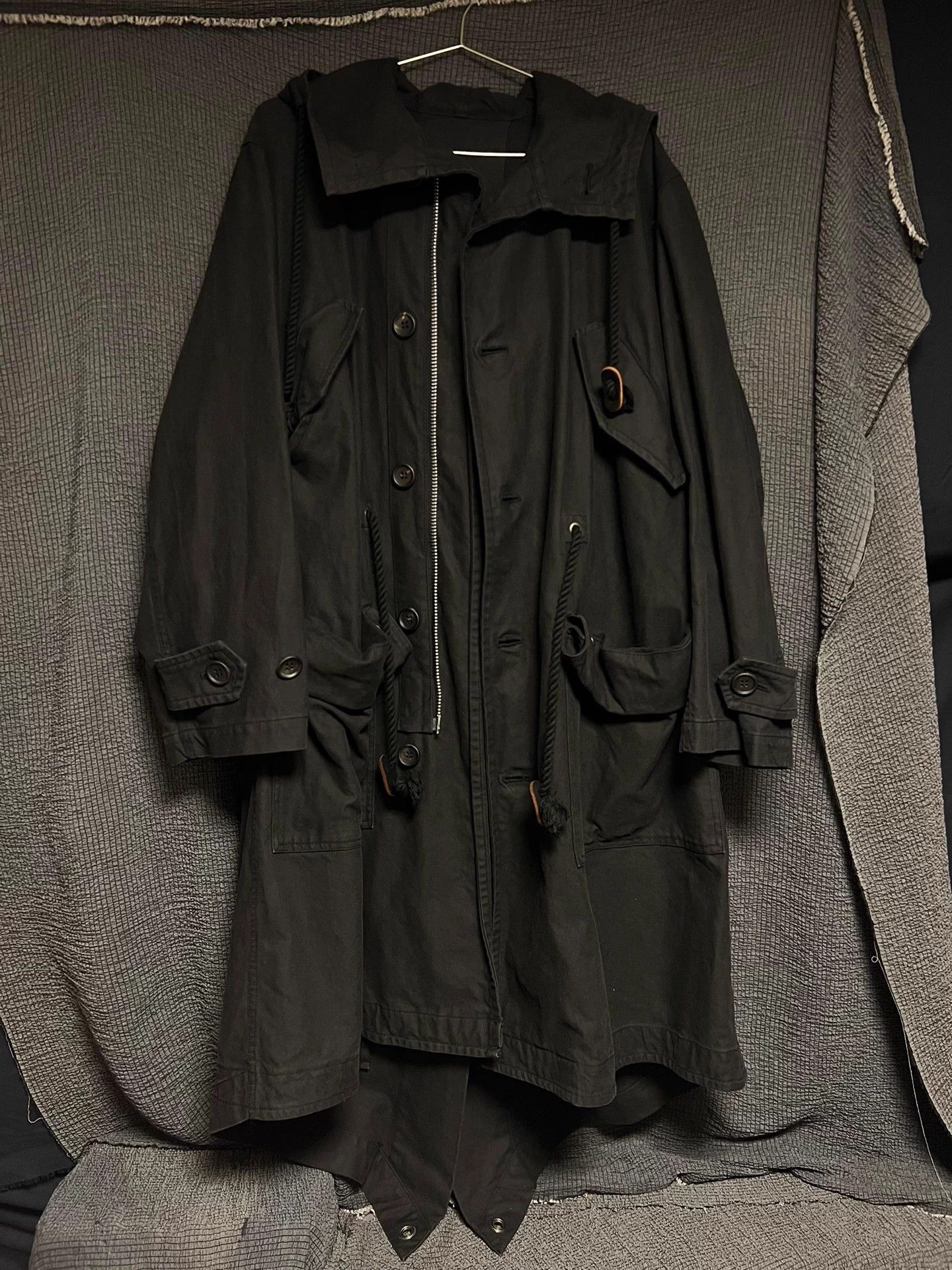 Yohji Yamamoto Yohji Yamamoto 20SS YsCoat Washed Trench Coat - Size 2 Size US M / EU 48-50 / 2 - 1 Thumbnail