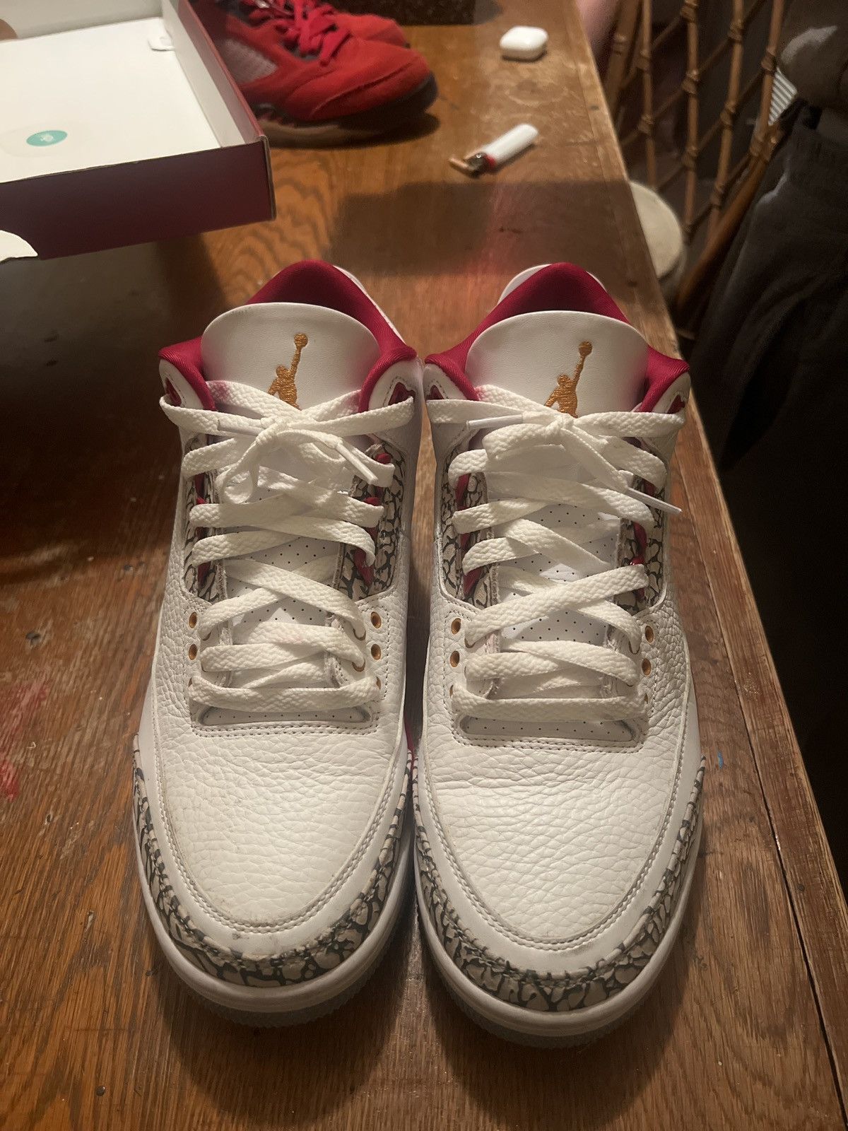 Jordan Brand Jordan three Cardinal reds Size US 10 / EU 43 - 1 Thumbnail