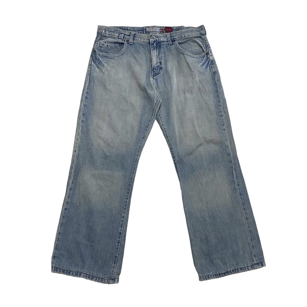 Quiksilver VINTAGE Y2K QUIKSILVER BAGGY DENIM PANT Size US 36 / EU 52 - 1 Thumbnail