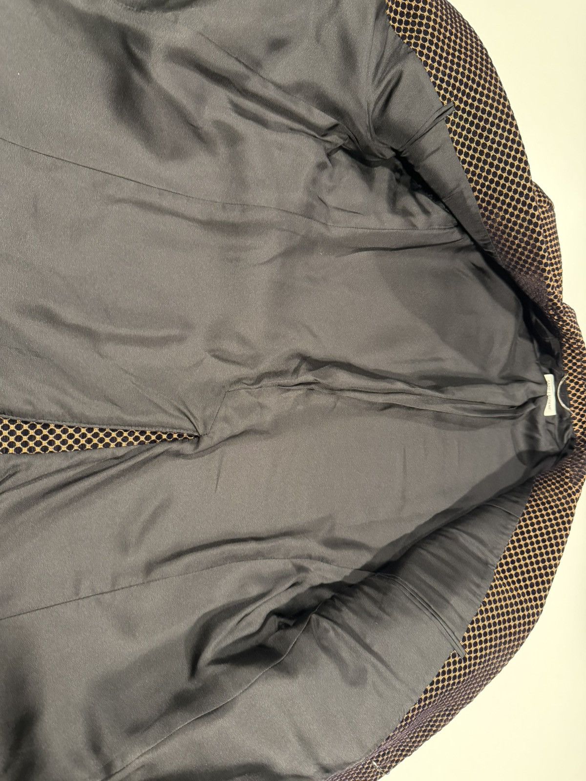 Saint Laurent Paris Saint Laurent diamond gold tone blazer. 54/44. $4250 Size 44R - 9 Thumbnail