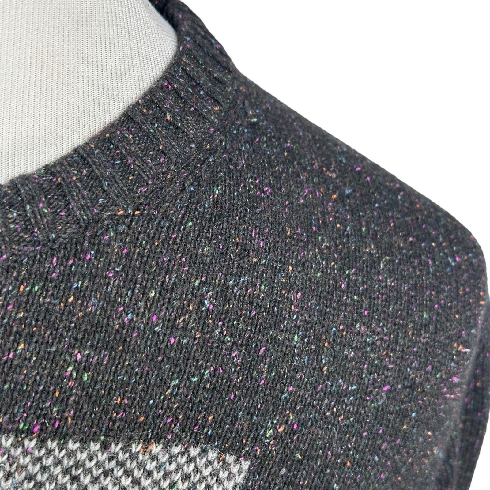 Robert Graham Robert Graham Vostok Sweater Men’s XL Gray Multicolor Size US XL / EU 56 / 4 - 3 Thumbnail